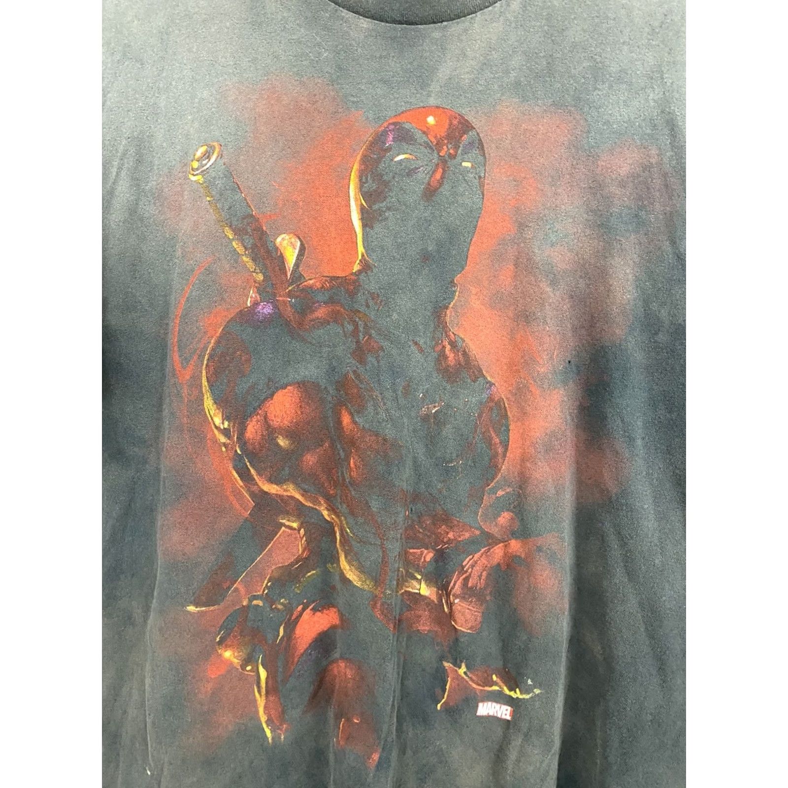 Vintage VTG Marvel Deadpool T-Shirt Black 2XL Mens Short Sleeve Size US XXL / EU 58 / 5 - 3 Thumbnail