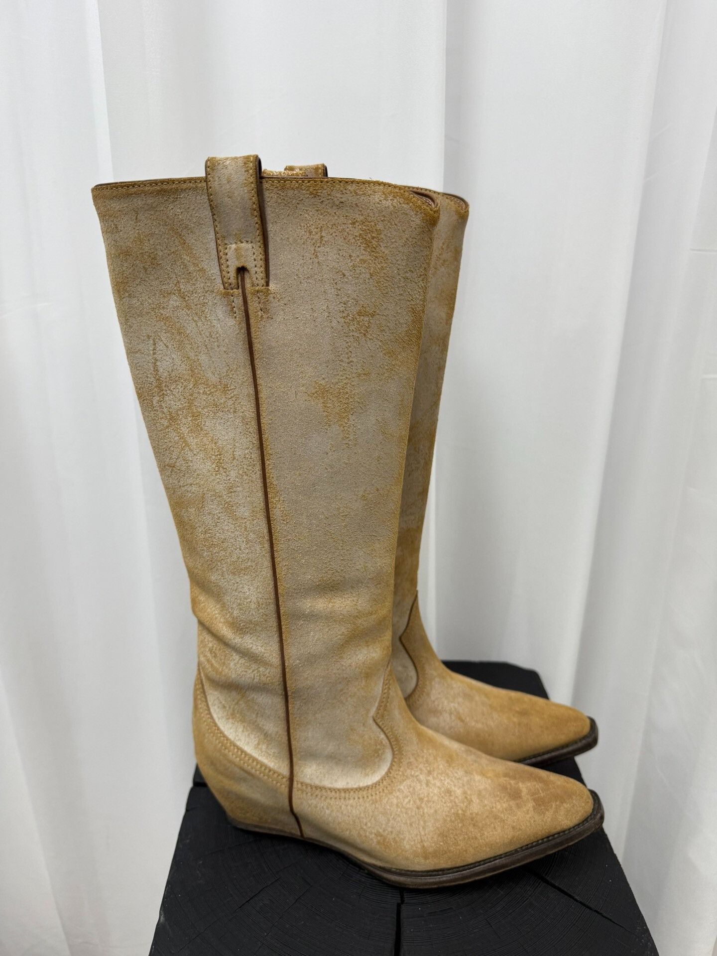 Maison Margiela Maison Margiela Suede High-Top Boots Size US 6 / IT 36 - 1 Thumbnail