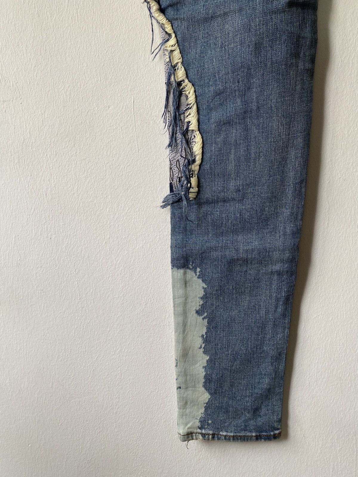 Japanese Brand × MNML Japanese Brand MNML Strechable Skinny Jeans Size US 31 - 11 Thumbnail