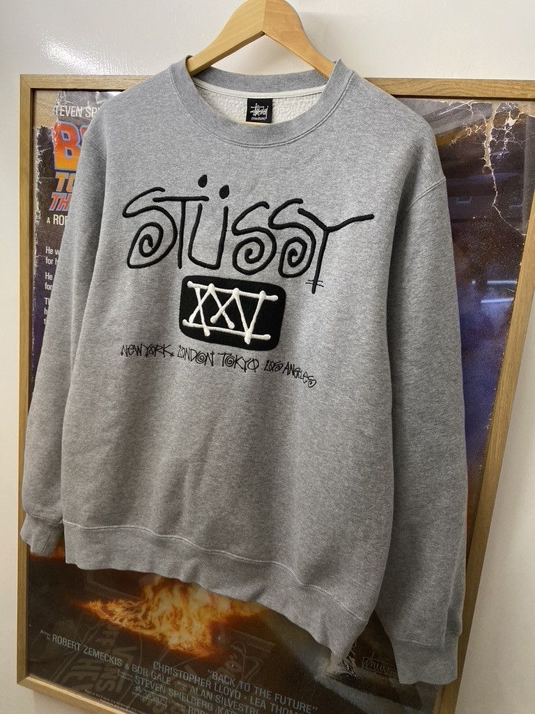 Stussy SS2005 Vintage Stussy XXV 25th Anniversary Sweatshirt Size US M / EU 48-50 / 2 - 6 Thumbnail