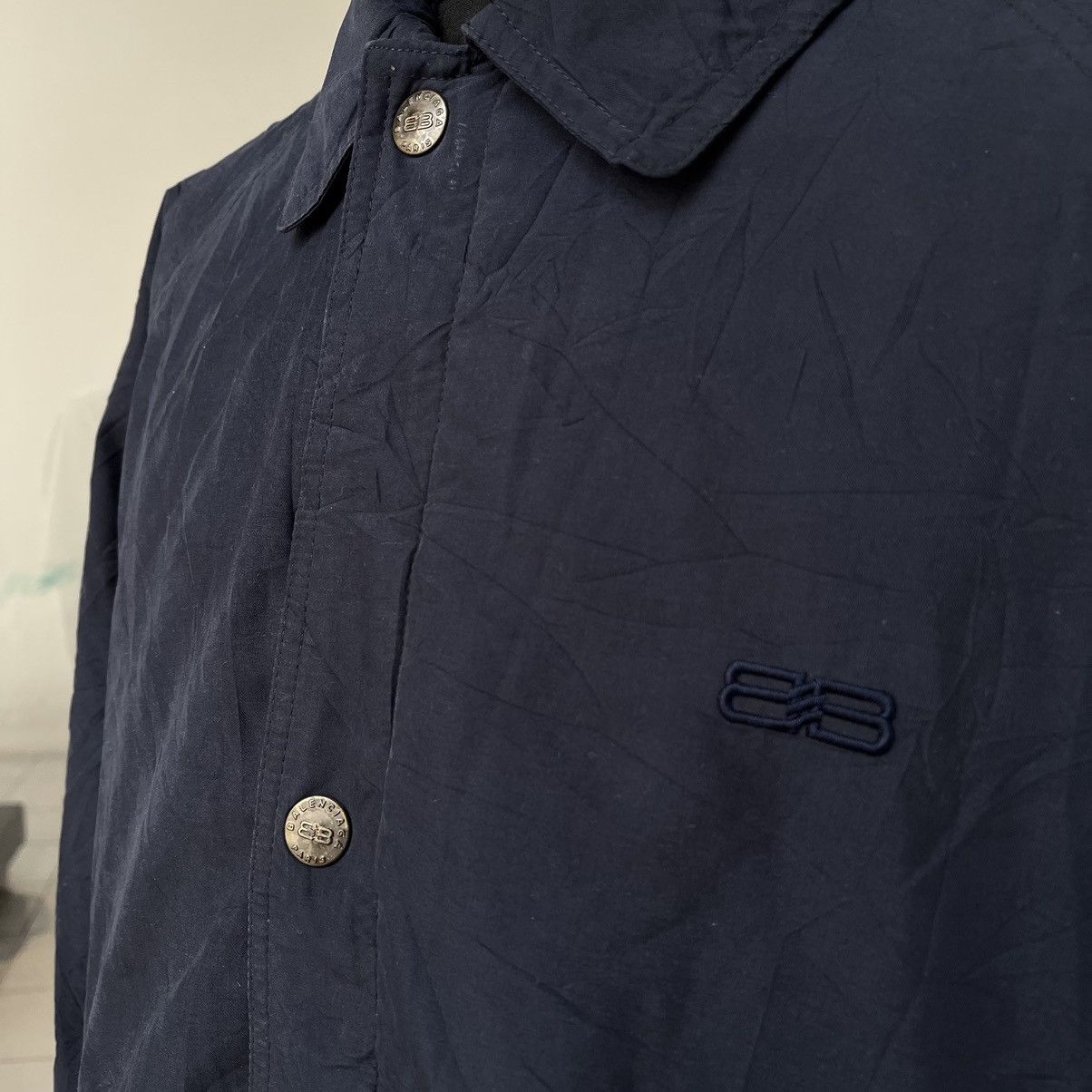 Balenciaga Authentics Balenciaga Paris BB Logo Jacket Avant Garde Size US L / EU 52-54 / 3 - 7 Thumbnail