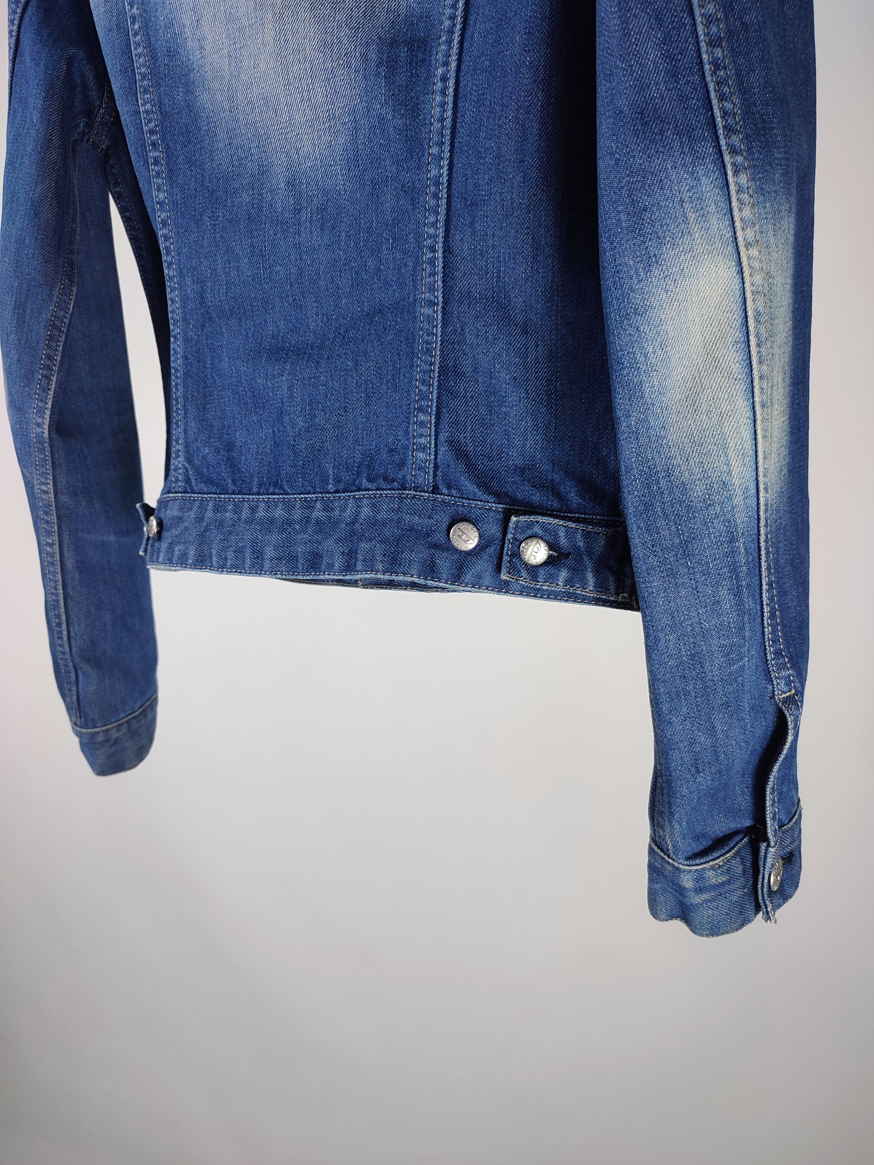 Diesel Diesel Kimti Long Y2K Washed Denim Jacket Size S / US 4 / IT 40 - 7 Thumbnail