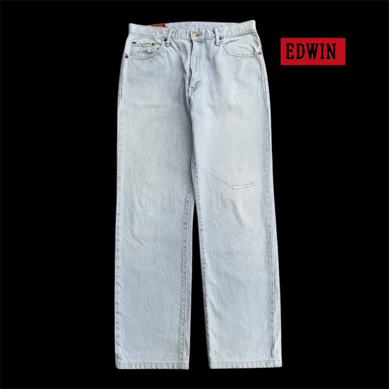 Edwin Vintage 90s Edwin US Classic Japan Denim Jeans W32 Size US 32 / EU 48 - 1 Thumbnail
