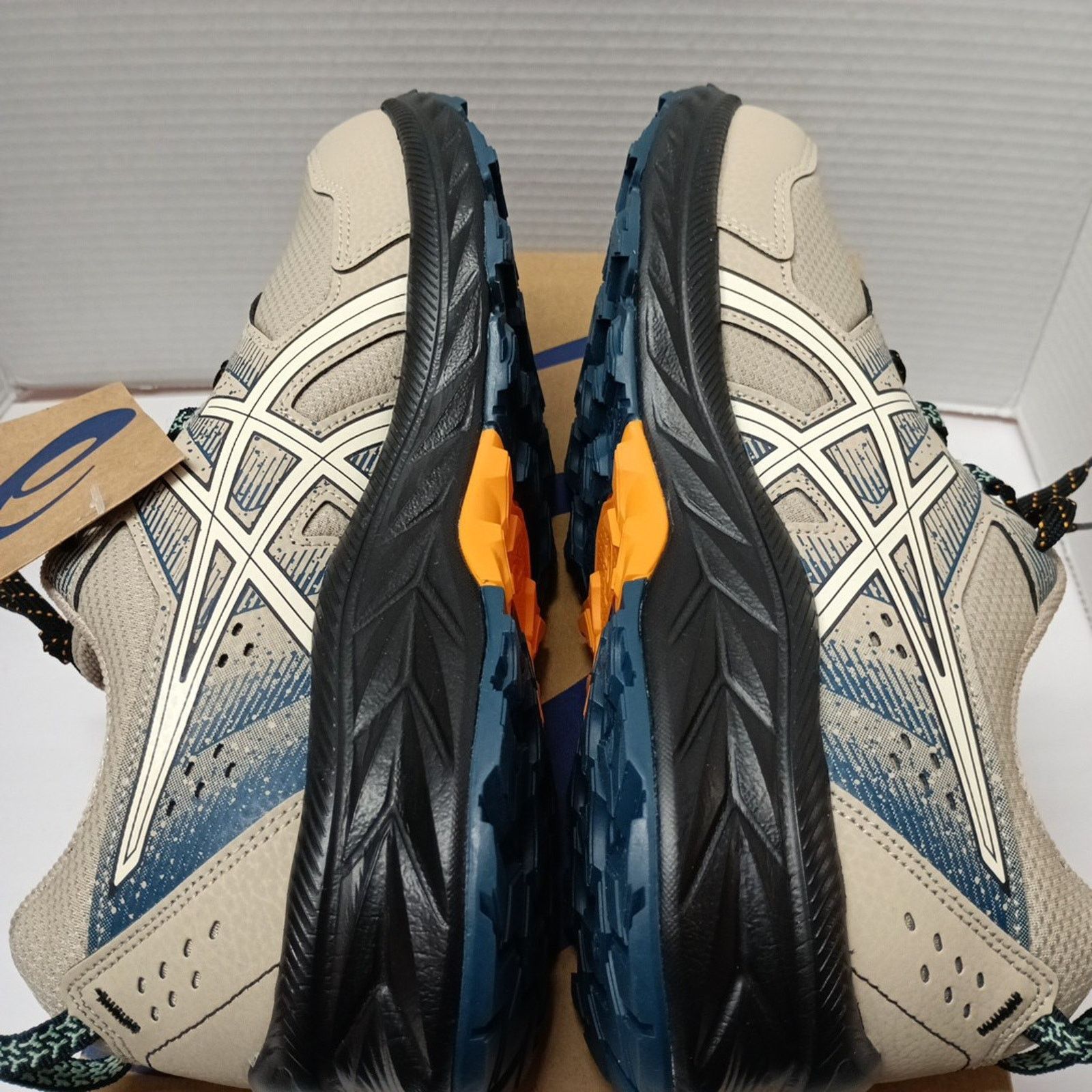 Asics Asics Gel Venture 9 Trail Running Shoes Grey Birch Size 8.5 Size US 8.5 / EU 41-42 - 7 Thumbnail