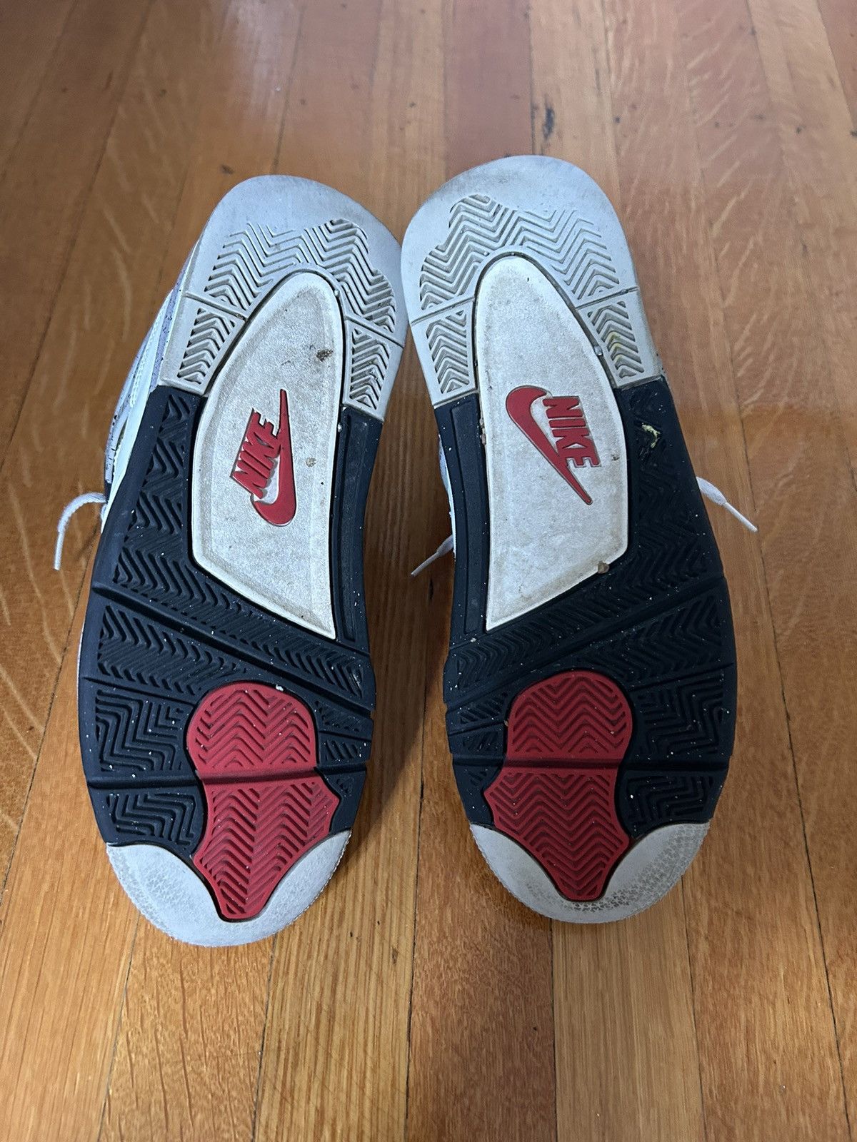 Jordan Brand × Nike Jordan 4 White Cement Retro OG 2016 Size US 10.5 / EU 43-44 - 6 Thumbnail