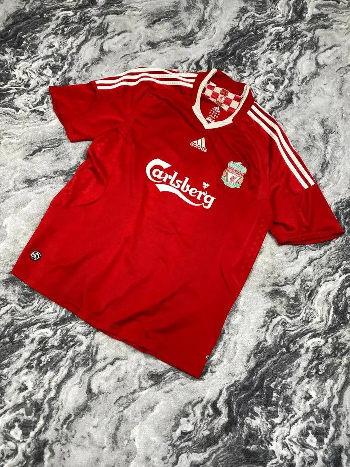 Adidas Adidas Liverpool FC 2008 2010 Torres #9 Home Shirt Jersey Size US XL / EU 56 / 4 - 10 Thumbnail