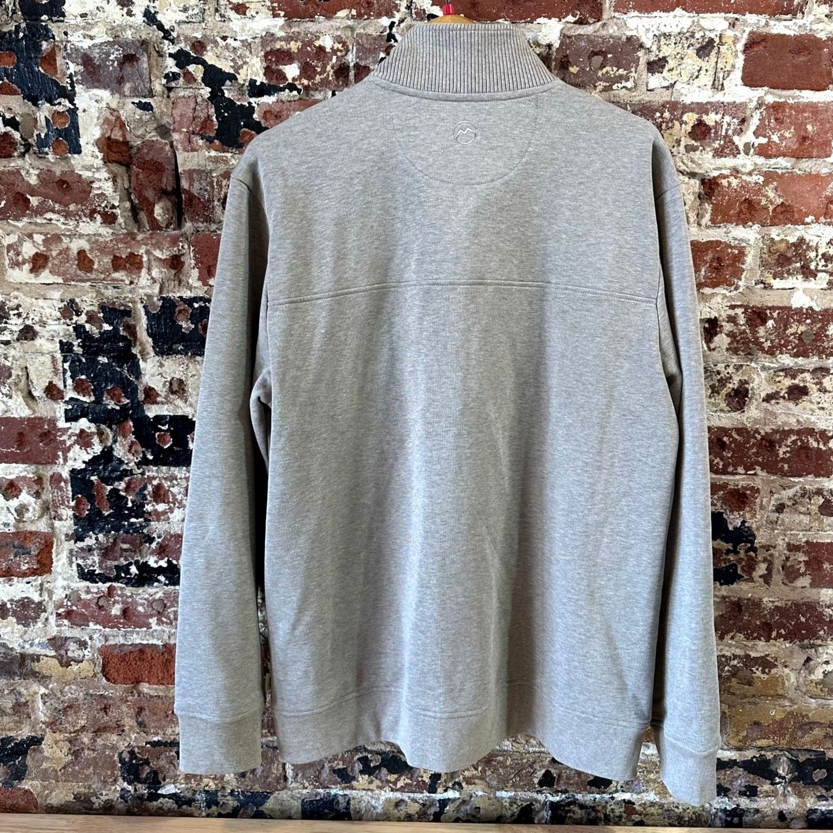 Vintage Magellan Sweatshirt Pullover 1/4 snap Tan Campfire Mens Large Size US L / EU 52-54 / 3 - 5 Thumbnail