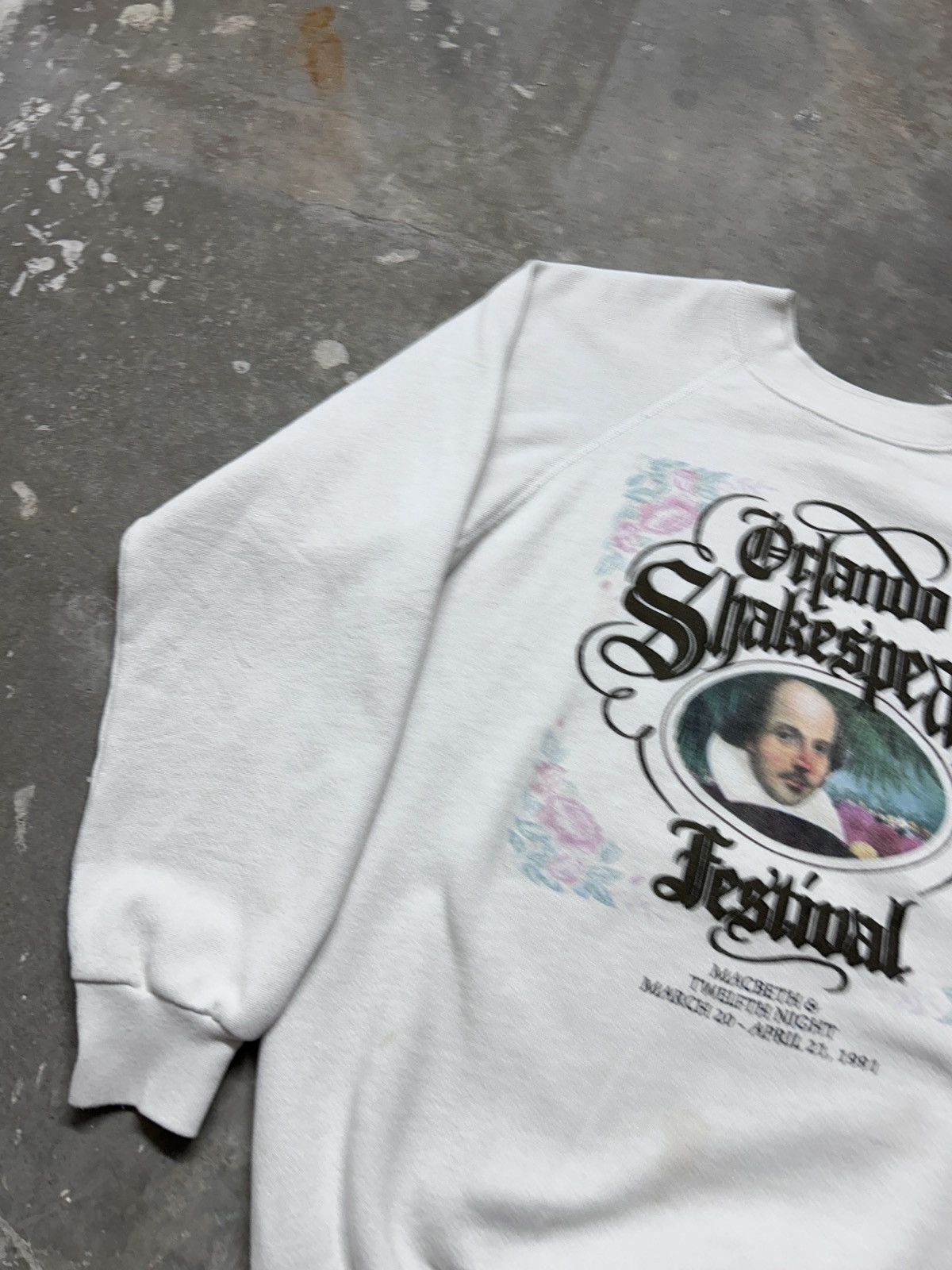 Hanes Vintage 80’s Orlando Shakespeare Festival Sweatshirt Size US M / EU 48-50 / 2 - 3 Thumbnail