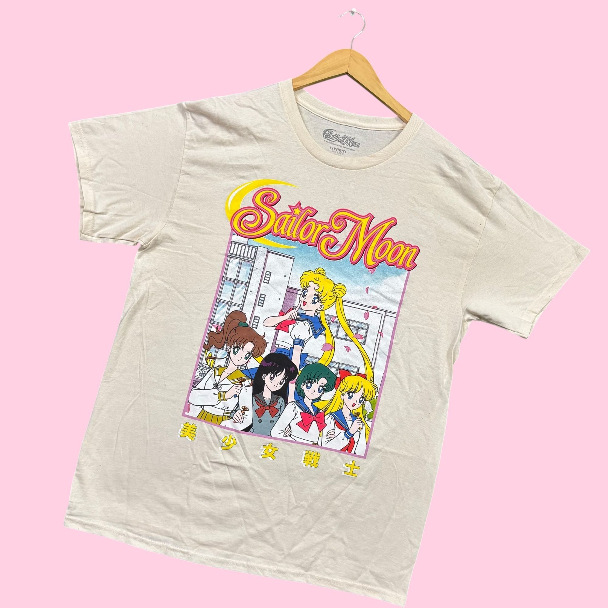 Anime Pretty Guardian Sailor Moon Anime Cast Poster Tee L Size US L / EU 52-54 / 3 - 3 Thumbnail