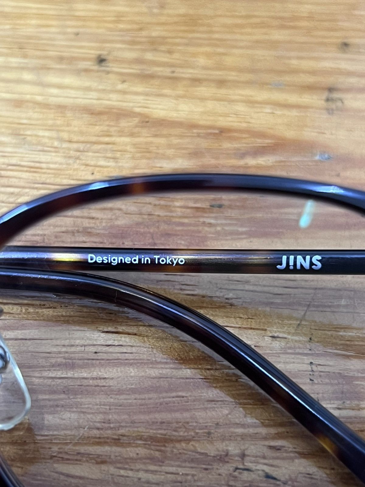 Japanese Brand Japanese JINS Light Black Lens Round Sunglasses Tortoise Size ONE SIZE - 3 Thumbnail