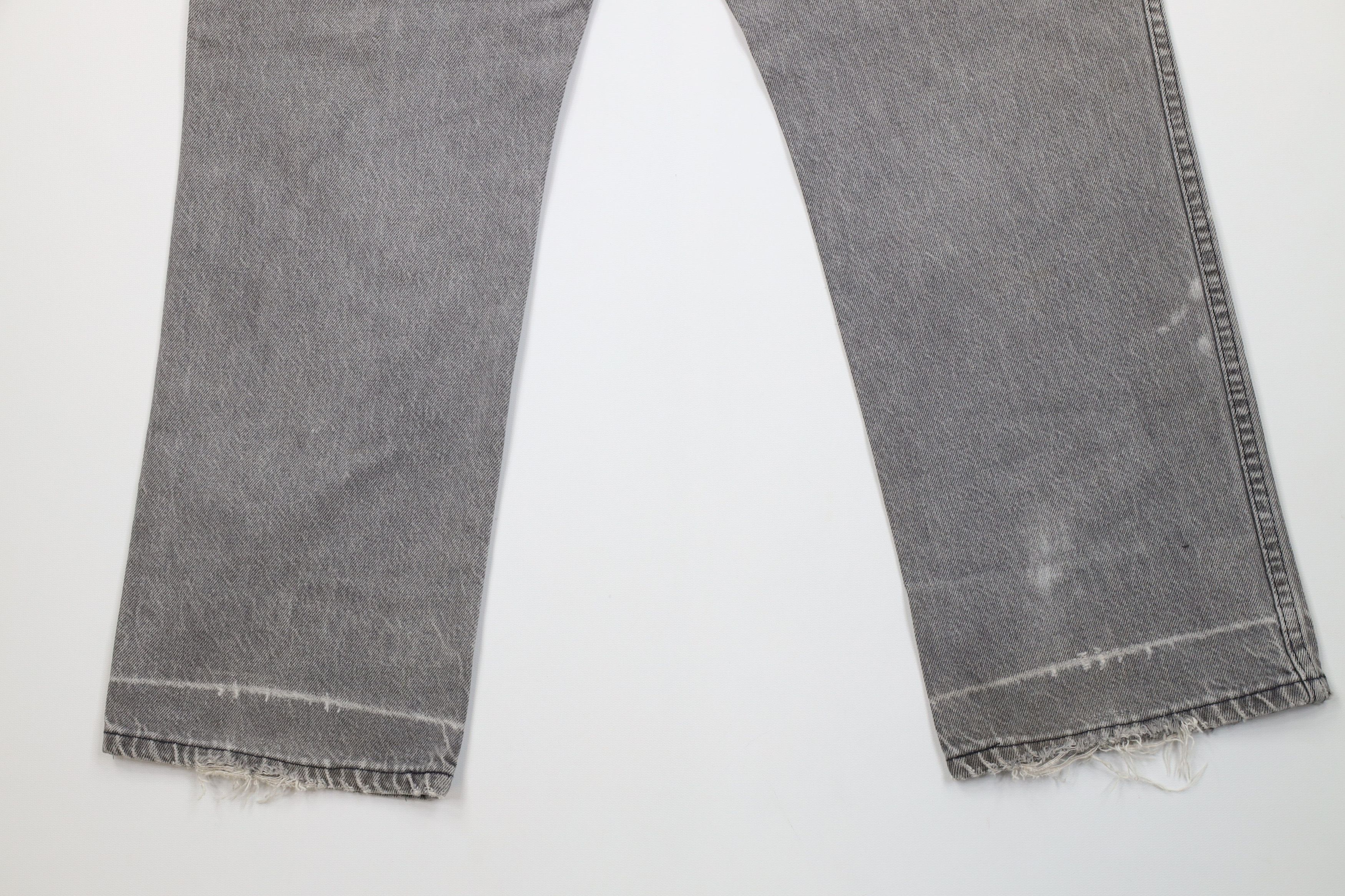 Vintage Vintage 80s 90s Streetwear Wide Leg Denim Jeans Gray USA Size US 40 / EU 56 - 14 Thumbnail