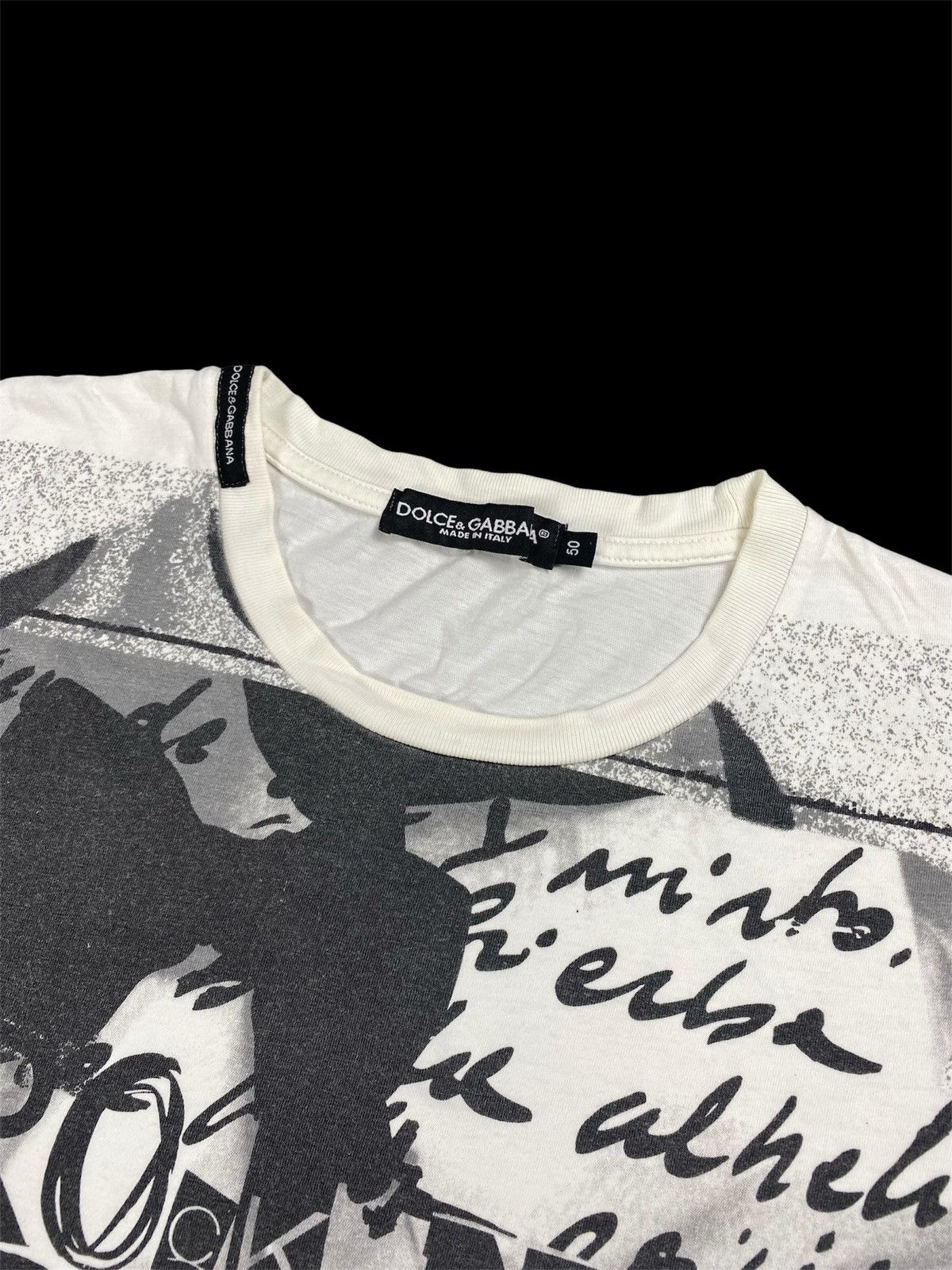 Dolce & Gabbana Dolce & Gabbana Rock N Roll Man T-Shirt Size US L / EU 52-54 / 3 - 3 Thumbnail
