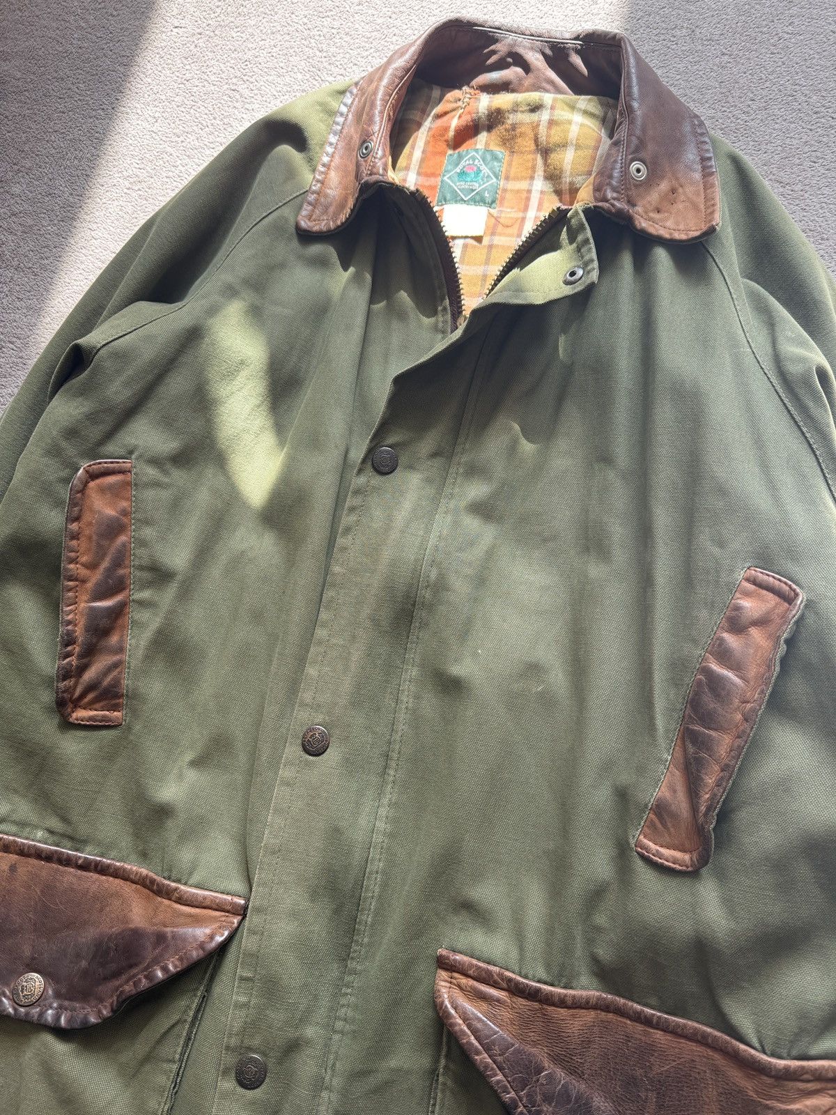 Barbour Vintage Royal Scott Coat Jacket fishing hunting farm british Size US L / EU 52-54 / 3 - 7 Thumbnail