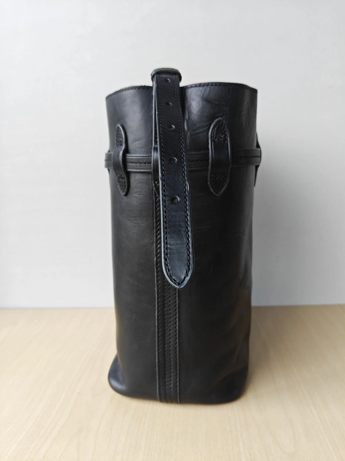 Polo Ralph Lauren Polo Ralph Lauren Bellport Leather Large Bucket Bag FTP 0005 Size ONE SIZE - 4 Thumbnail