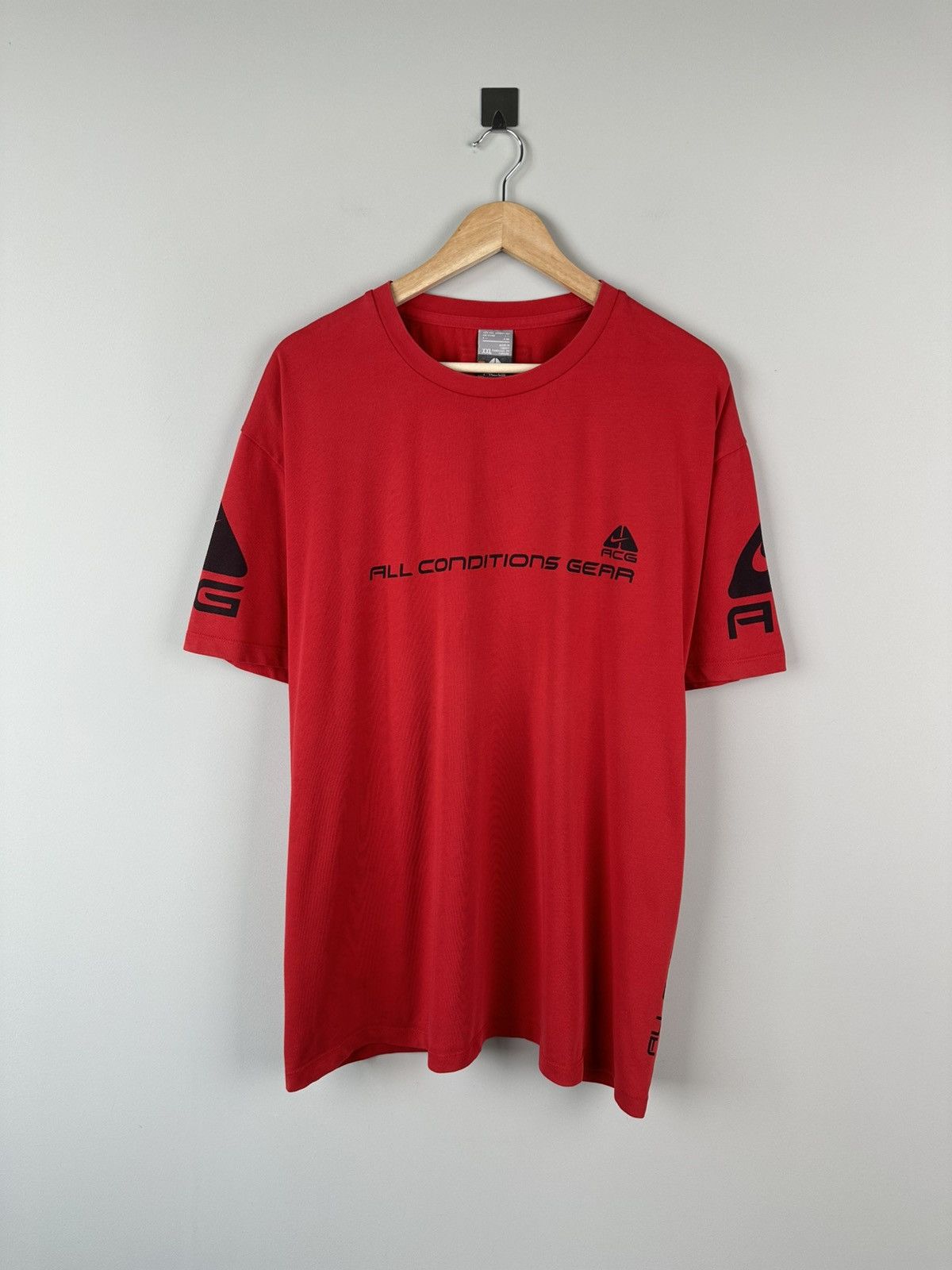 Nike ACG × Vintage Vintage Nike ACG Y2k Oversized T-Shirt Size US XXL / EU 58 / 5 - 2 Thumbnail