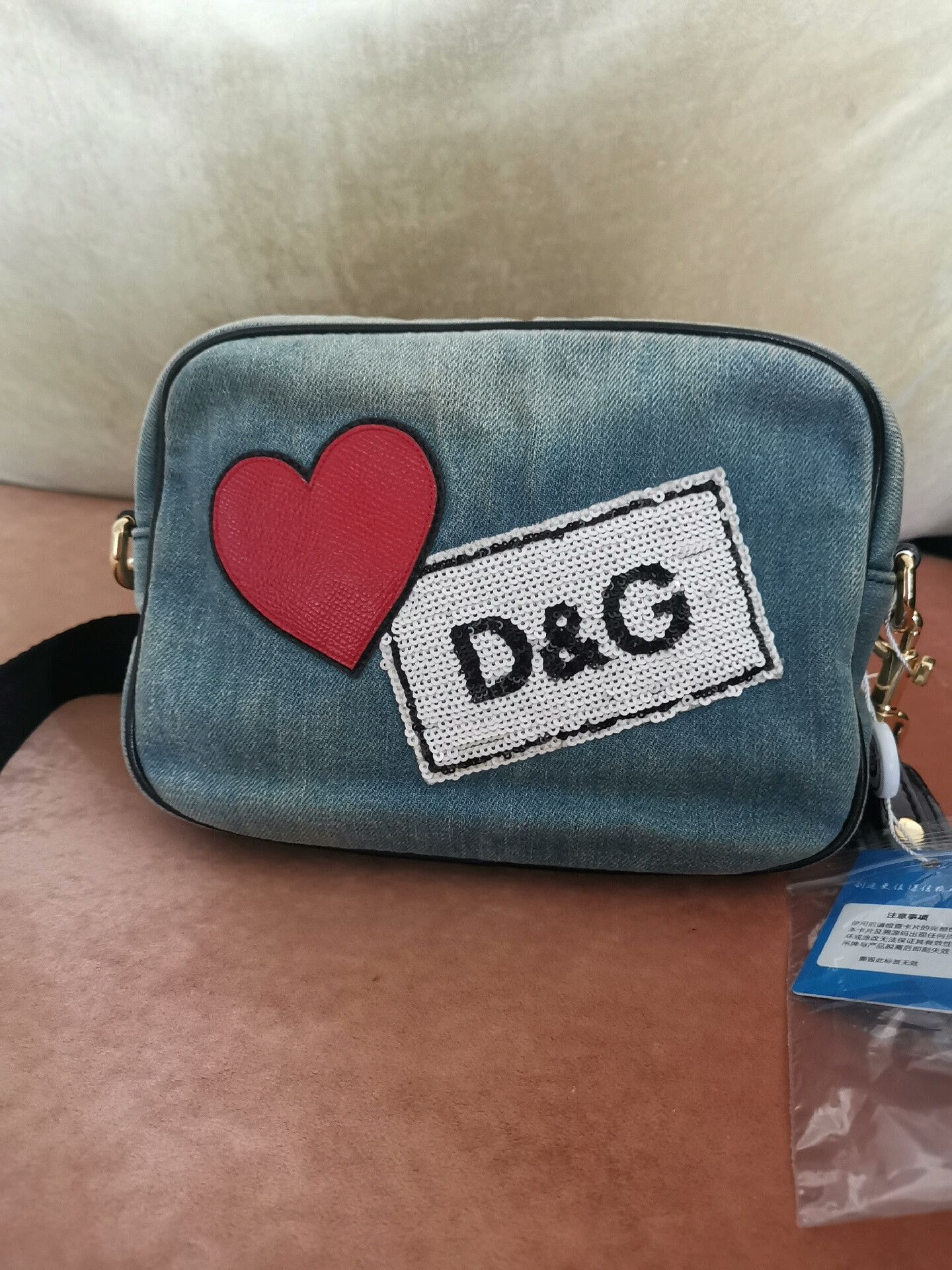 Dolce & Gabbana Vintage Denim Camera Bag by D&G Size ONE SIZE - 1 Thumbnail