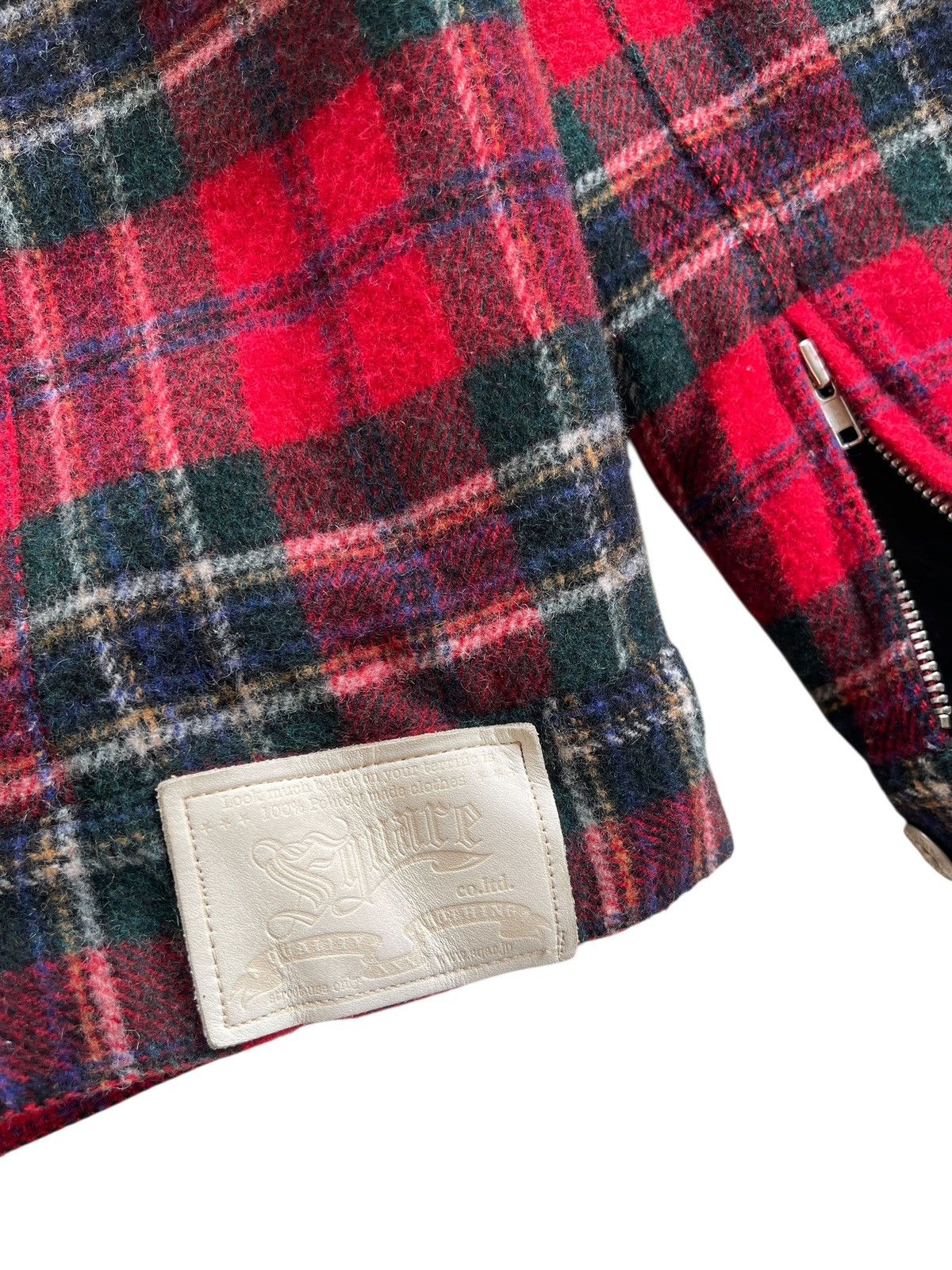 Japanese Brand Japanese Square Wool Tartan Jacket Size US M / EU 48-50 / 2 - 11 Thumbnail
