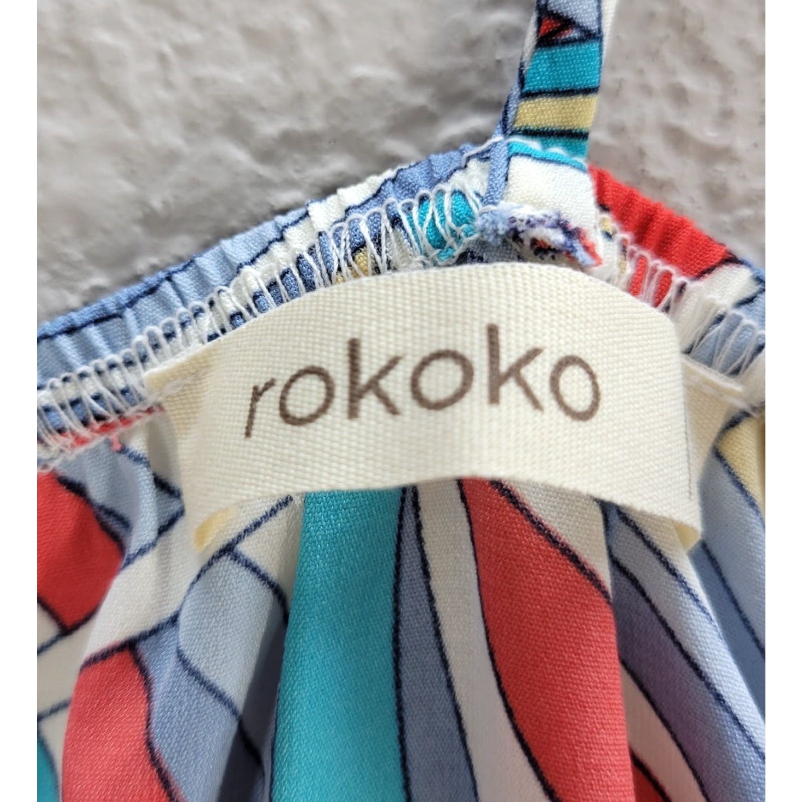 Vintage VINTAGE Rokoko Womens Romper Shirt? Size 36" / US 14 / IT 50 - 3 Thumbnail