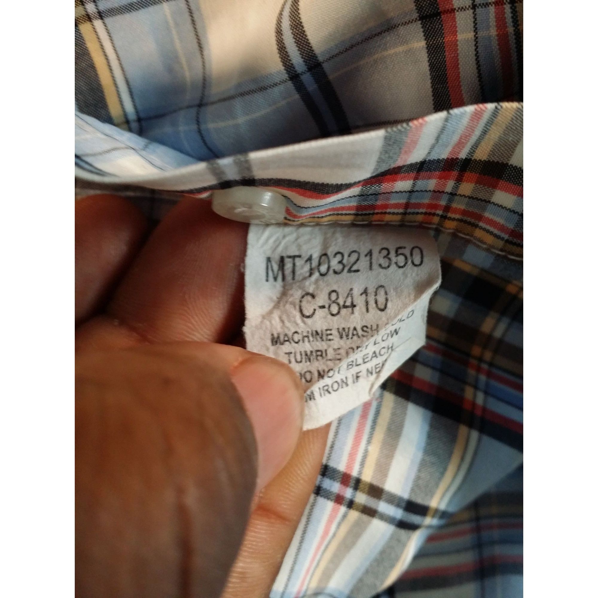 CINCH Cinch Button Up Shirt Men Sz XL Plaid Multicolor Long Sleeve Size US XL / EU 56 / 4 - 8 Thumbnail