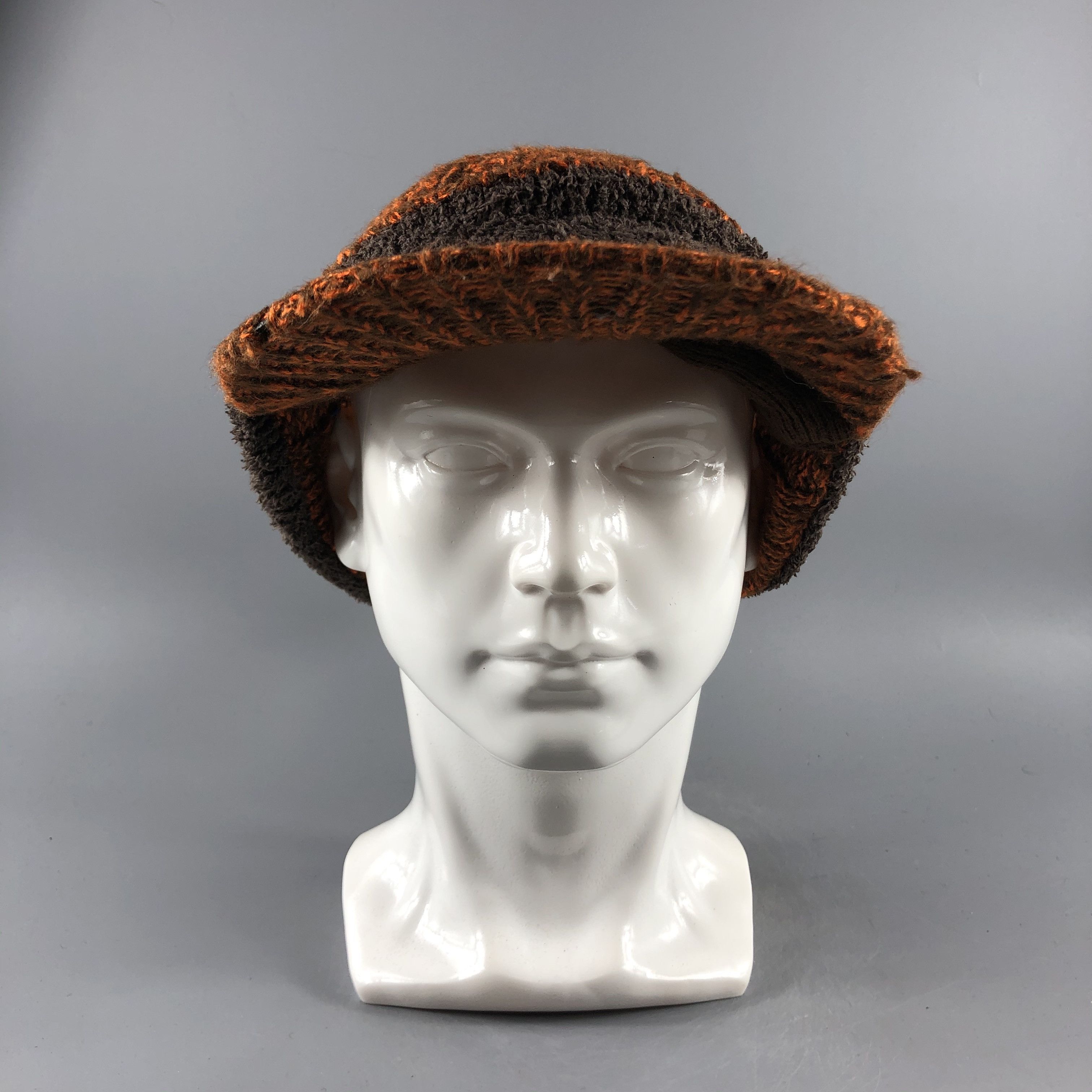 Vintage Outdoor Stripe Visor Beanie Snow Hat Snow Cap -D620 Size ONE SIZE - 8 Thumbnail