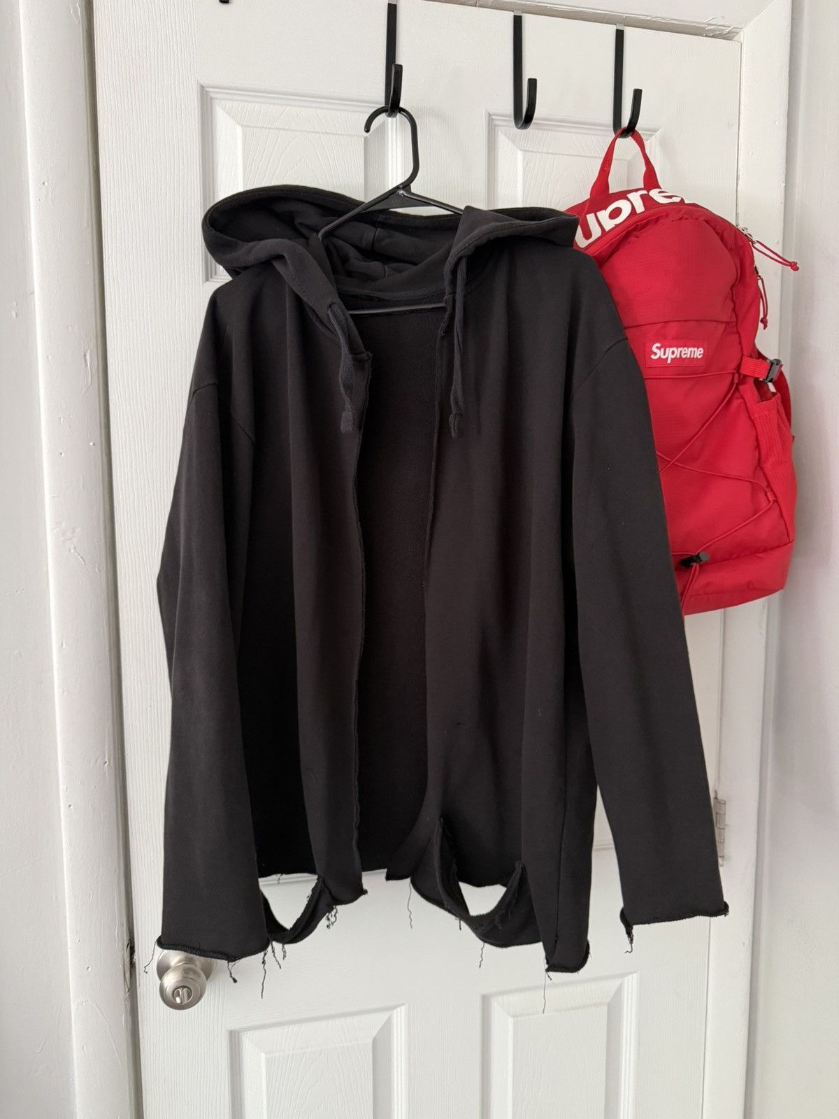 Other Black Cloak Distressed “like Rick Owens” Size US XL / EU 56 / 4 - 1 Thumbnail