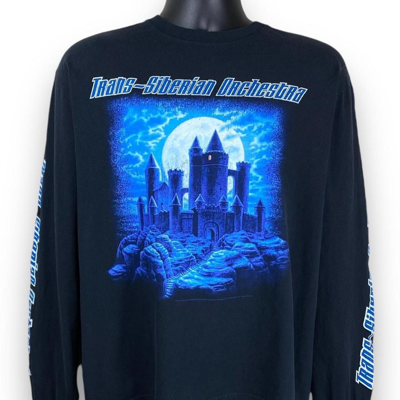 Band Tees × Vintage Vintage Trans-Siberian Orchestra Long Sleeve Music Tshirt Size US L / EU 52-54 / 3 - 1 Thumbnail