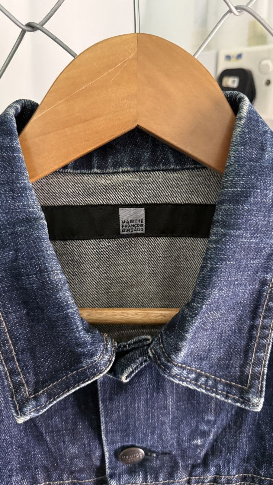 Marithe + Francois Girbaud ARCHIVE Marithe Francois Girbaud Denim Jacket Made in Japan Size US S / EU 44-46 / 1 - 10 Thumbnail