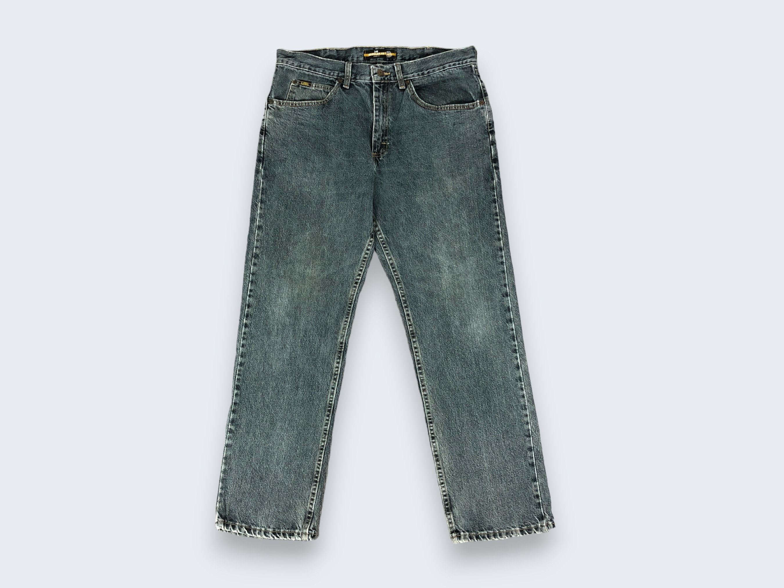 Lee × Vintage Vintage Lee Regular Straight Jeans L919 Size US 36 / EU 52 - 1 Thumbnail