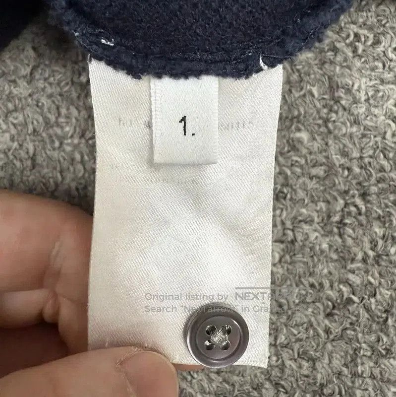 Thom Browne Thom Browne Blue Cotton Men's T-Shirt . Size US S / EU 44-46 / 1 - 4 Thumbnail