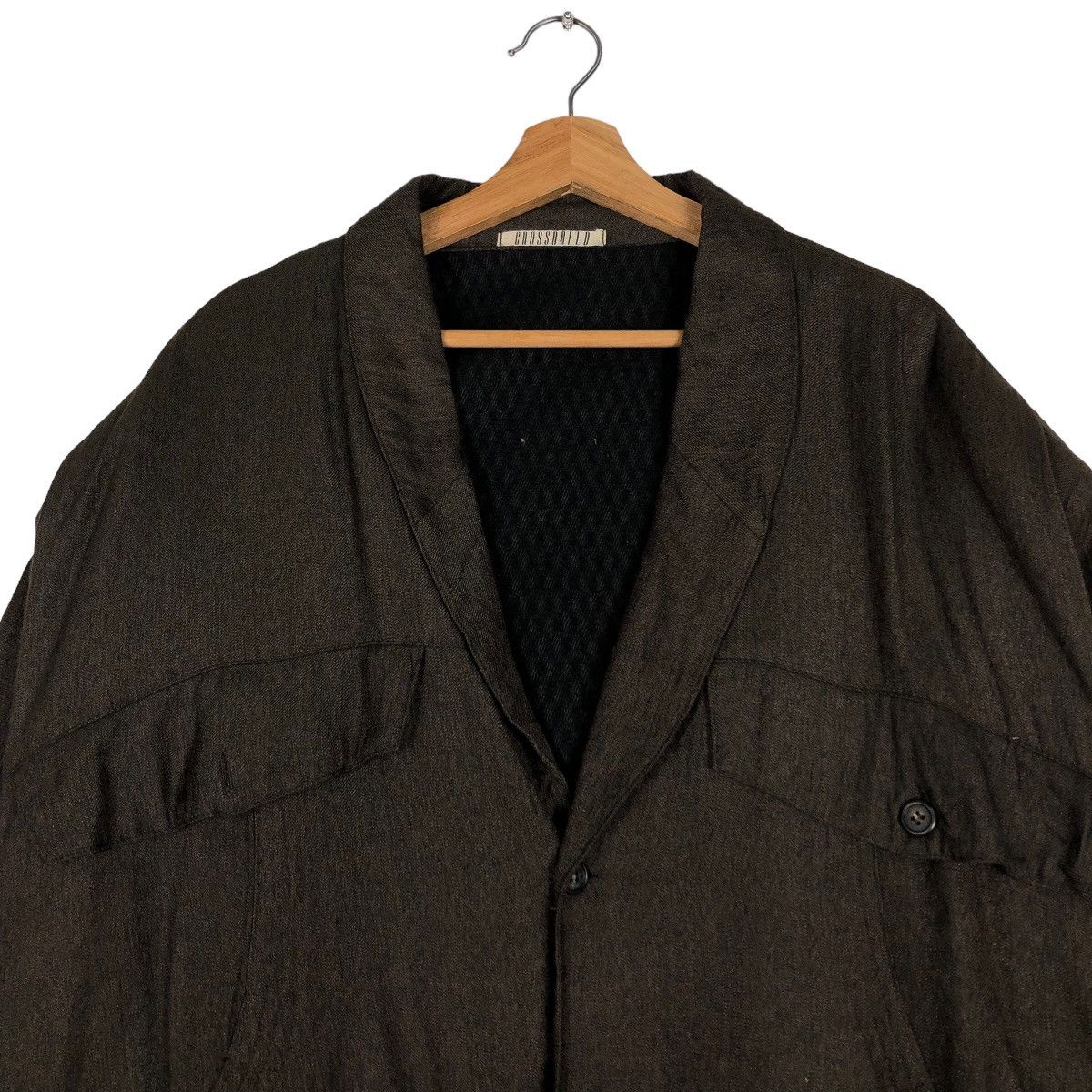 Issey Miyake 🔥Vtg Bomber Jacket Double Breast Bondage Crossbread Japan Size US M / EU 48-50 / 2 - 3 Thumbnail