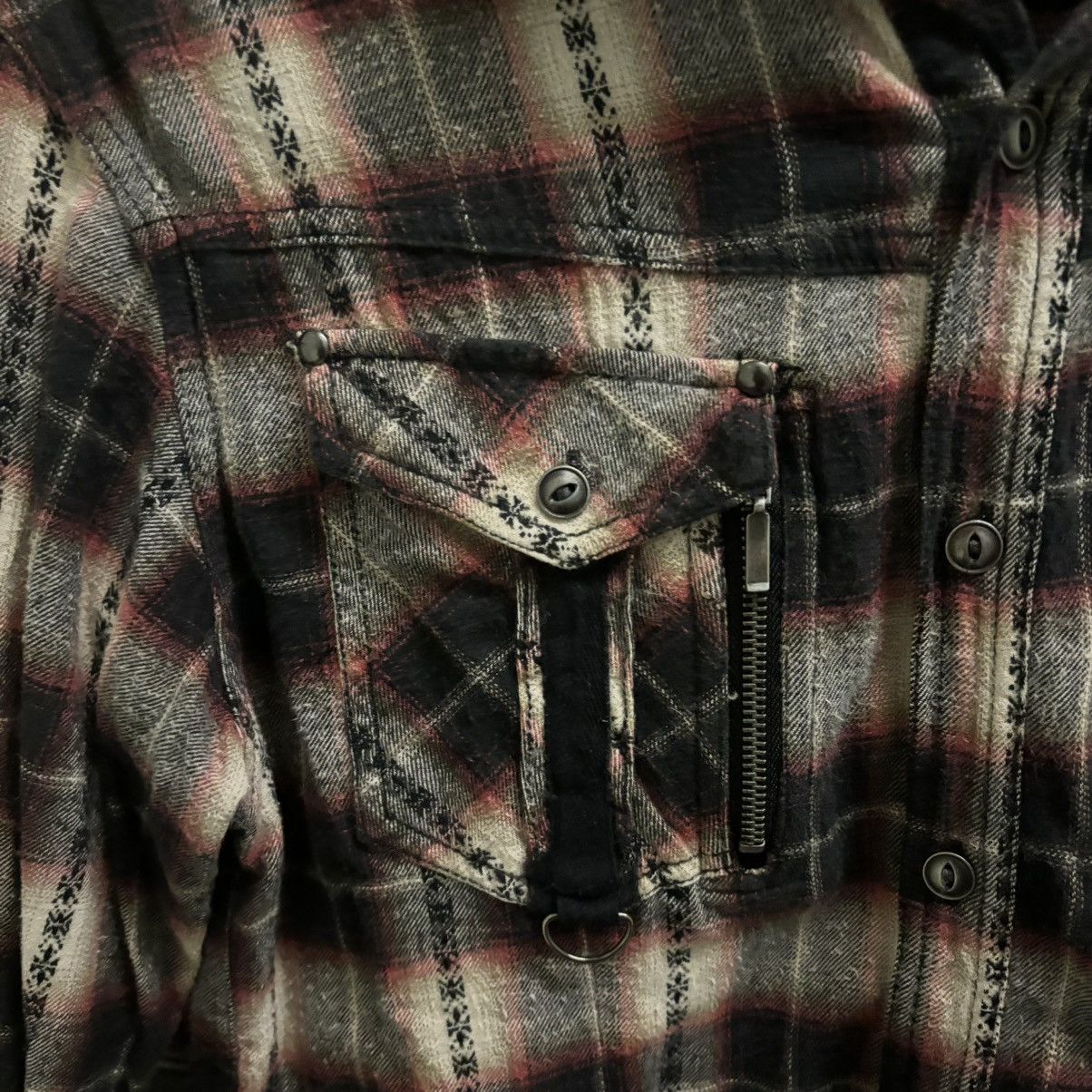 Vintage × Von Dutch Von Dutch Flannel Shirt Size US L / EU 52-54 / 3 - 3 Thumbnail