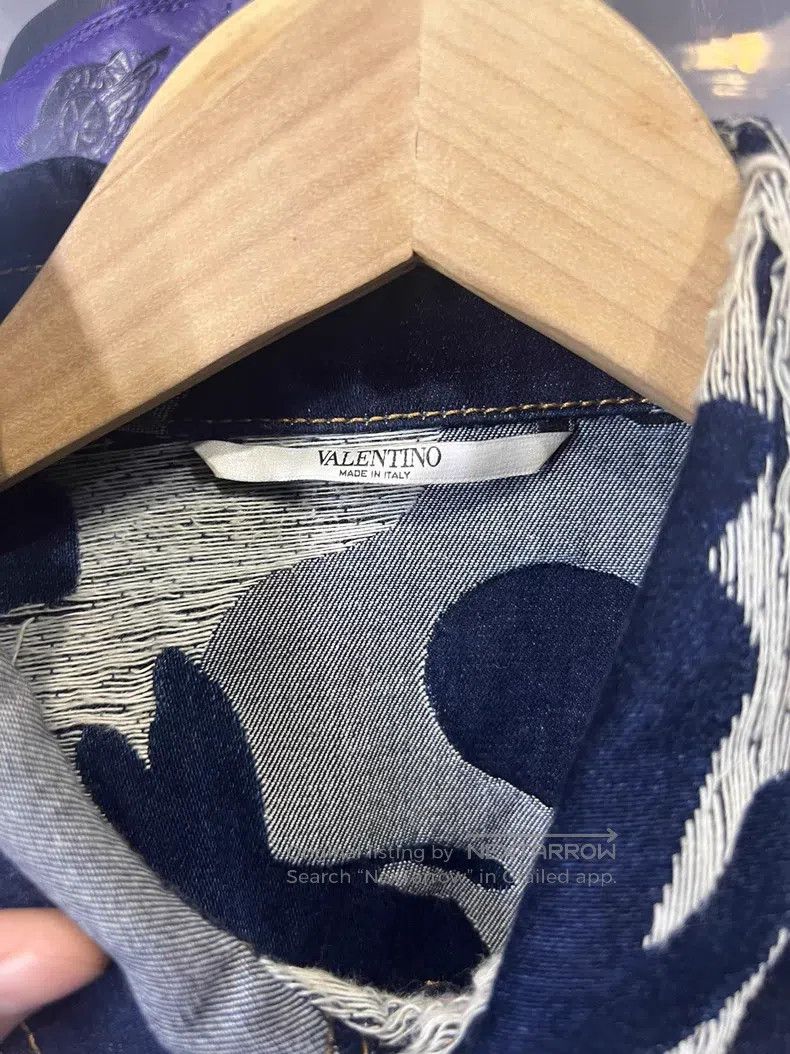 Valentino Valentino Men's denim camouflage shirt Size US S / EU 44-46 / 1 - 3 Thumbnail