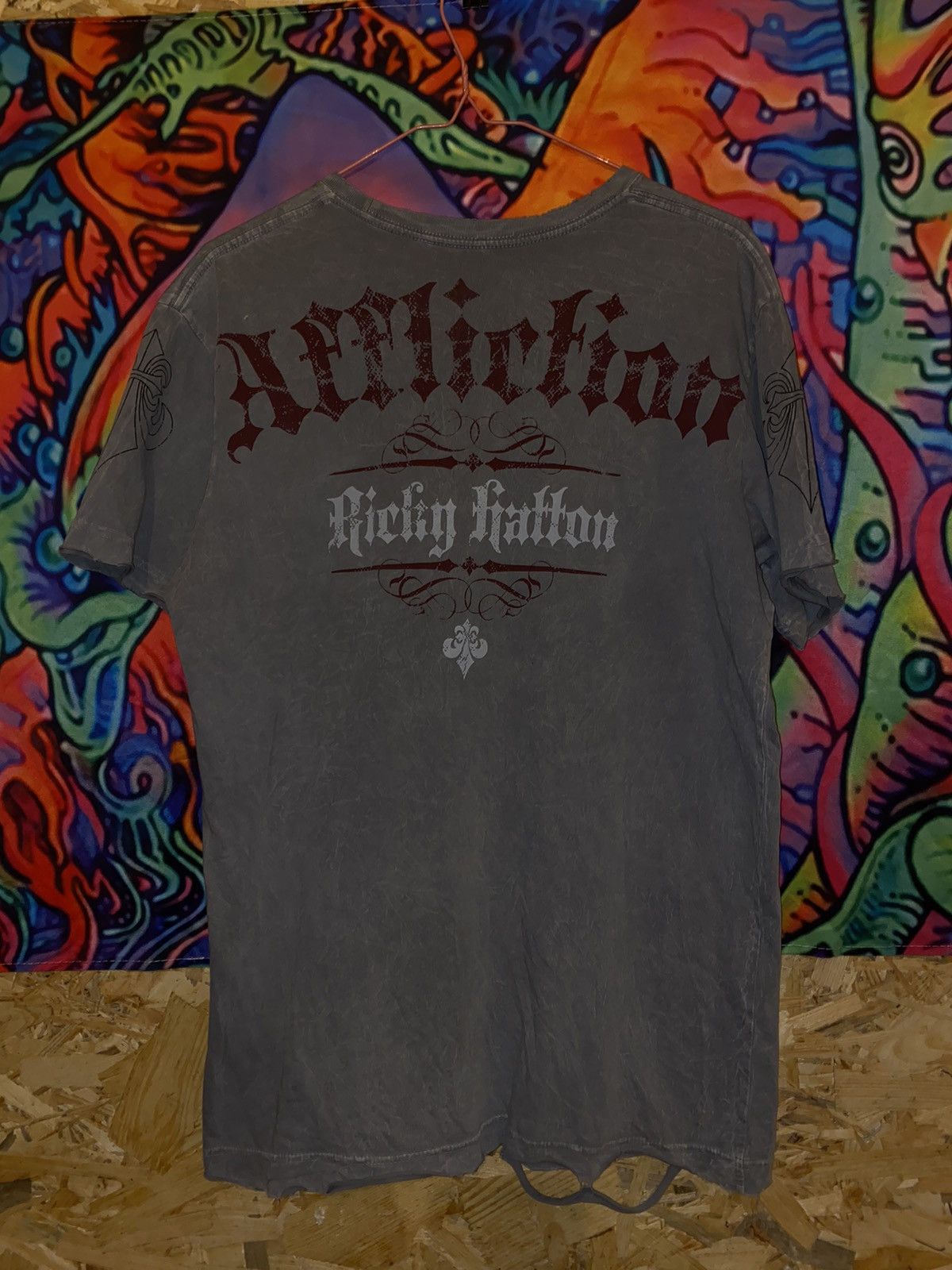 Affliction Avant garde Big Logo Affliction Made in USA T-shirt grey Size US M / EU 48-50 / 2 - 6 Thumbnail