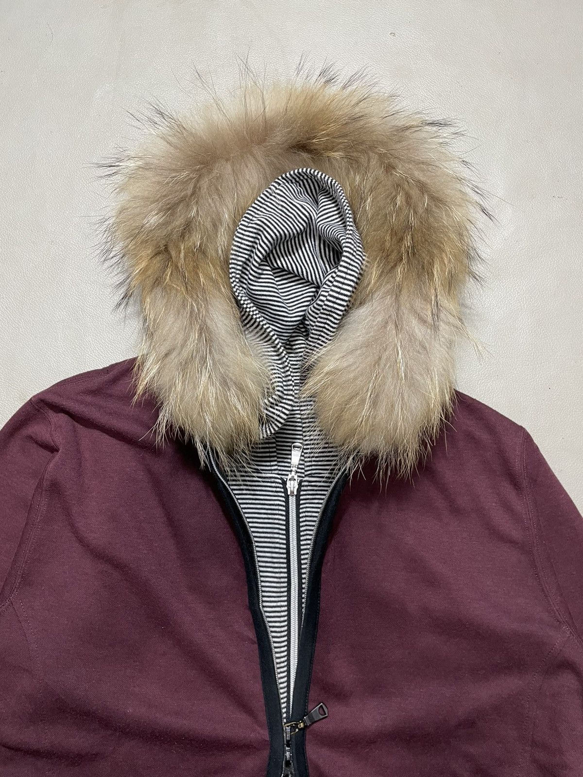If Six Was Nine Male&co Zip Fur Hoodie Double layer gothic style Size US M / EU 48-50 / 2 - 2 Thumbnail