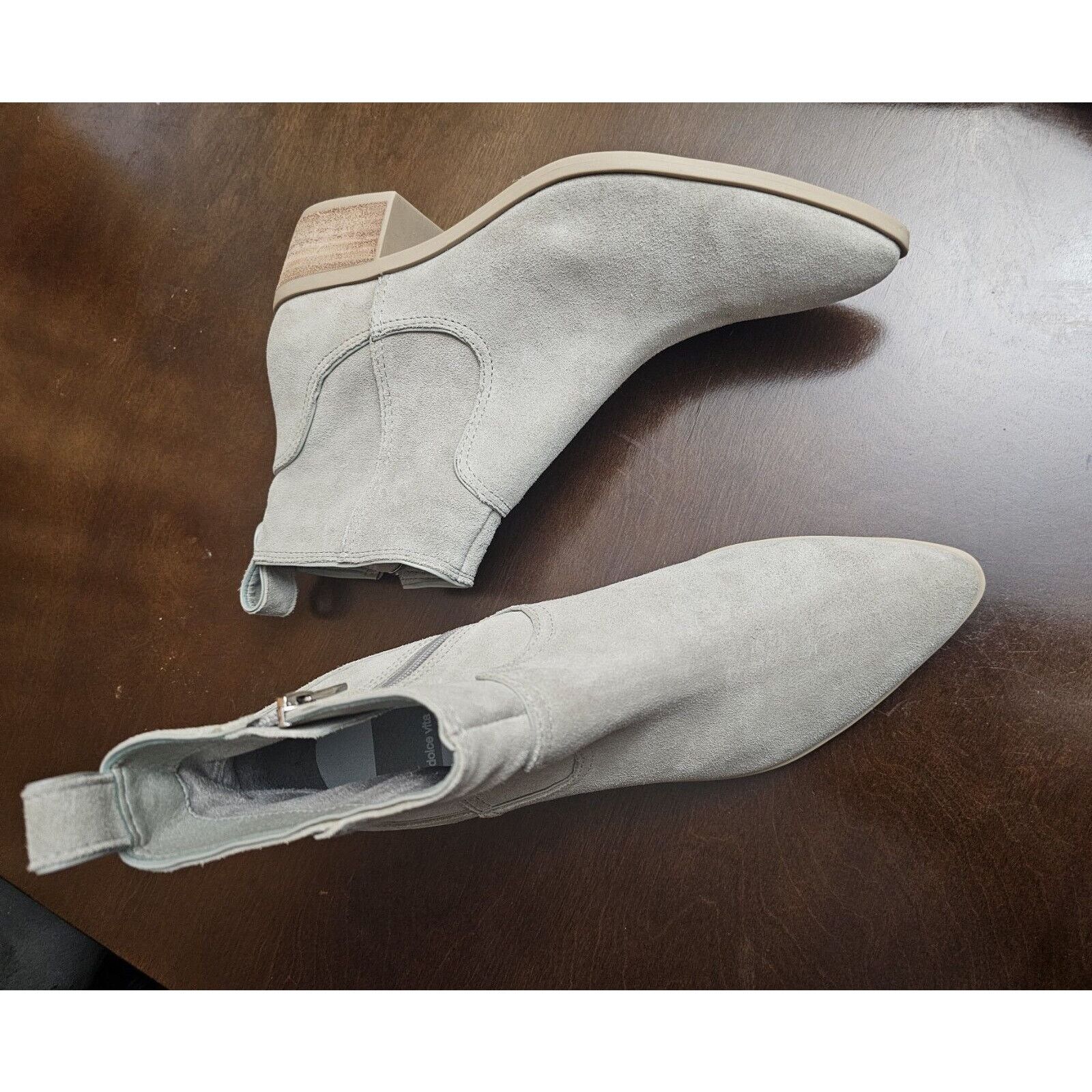 Dolce Vita Dolce Vita Bootie Shoes Gray Suede Ankle Bootie Pointed Toe Size US 9 / IT 39 - 10 Thumbnail
