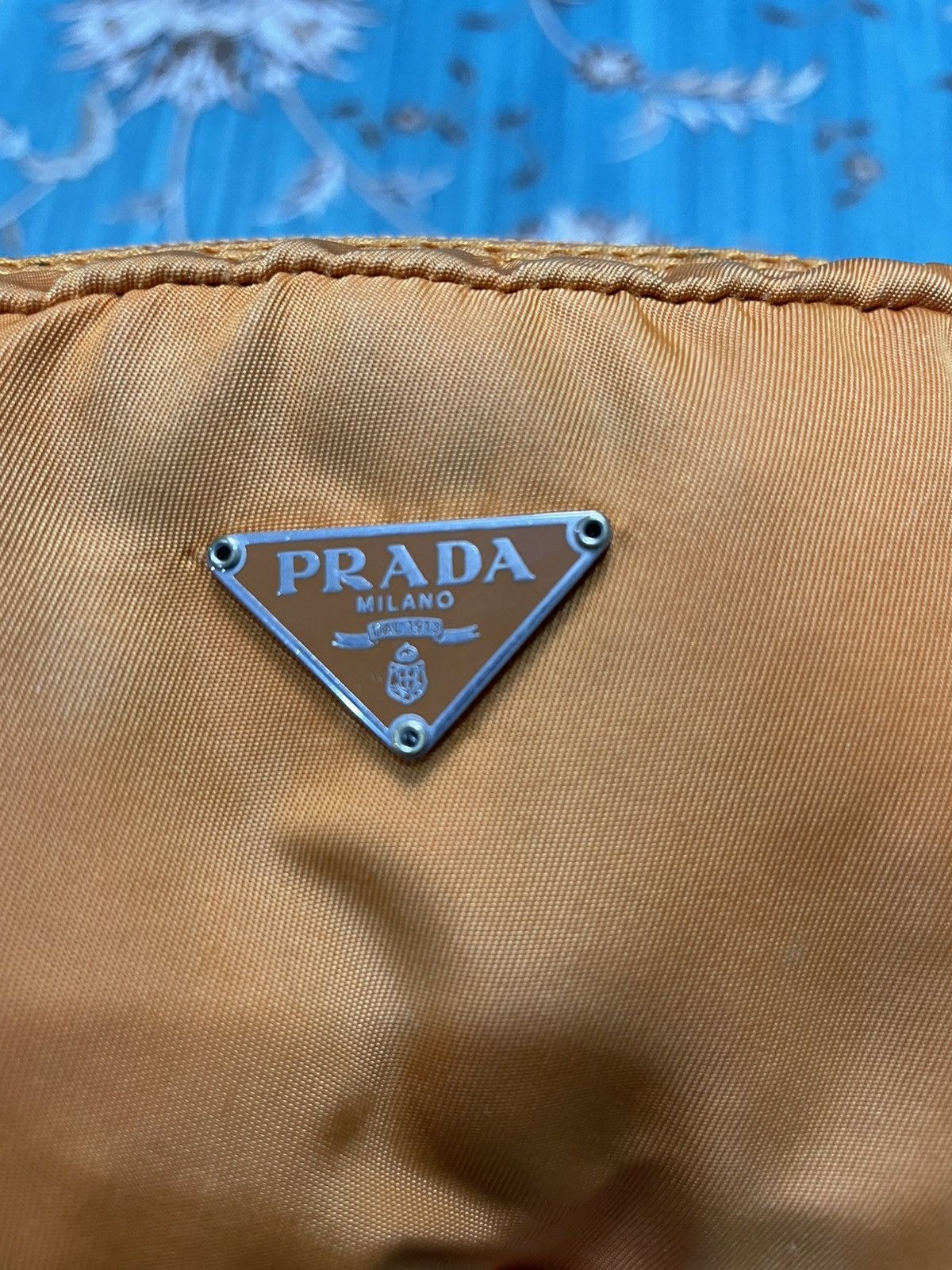 Prada Authentic Prada Nylon Mini Pouch / Makeup Size ONE SIZE - 3 Thumbnail