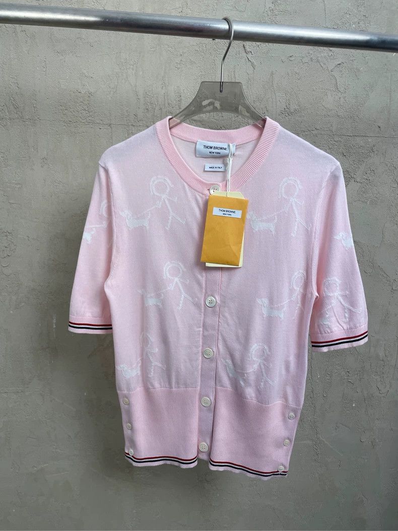 Thom Browne Thom browne Size 0 Cherry blossom pink dog walking villain Size XS / US 0-2 / IT 36-38 - 1 Thumbnail