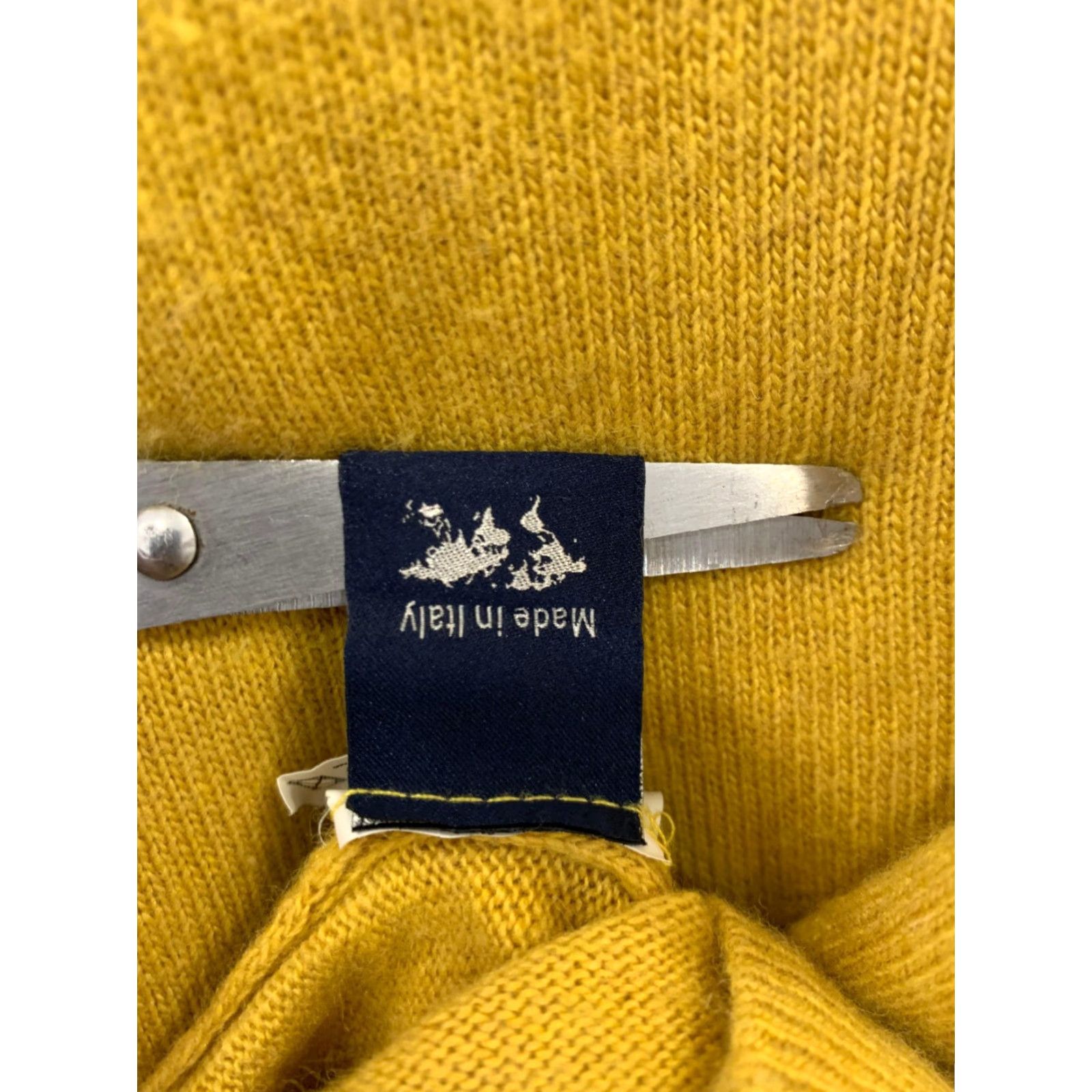 Harmont & Blaine VINTAGE Harmont & Blaine Men’s XL Yellow Crewneck Knit Sweater Pullover Dachshund Logo Size US XL / EU 56 / 4 - 4 Thumbnail