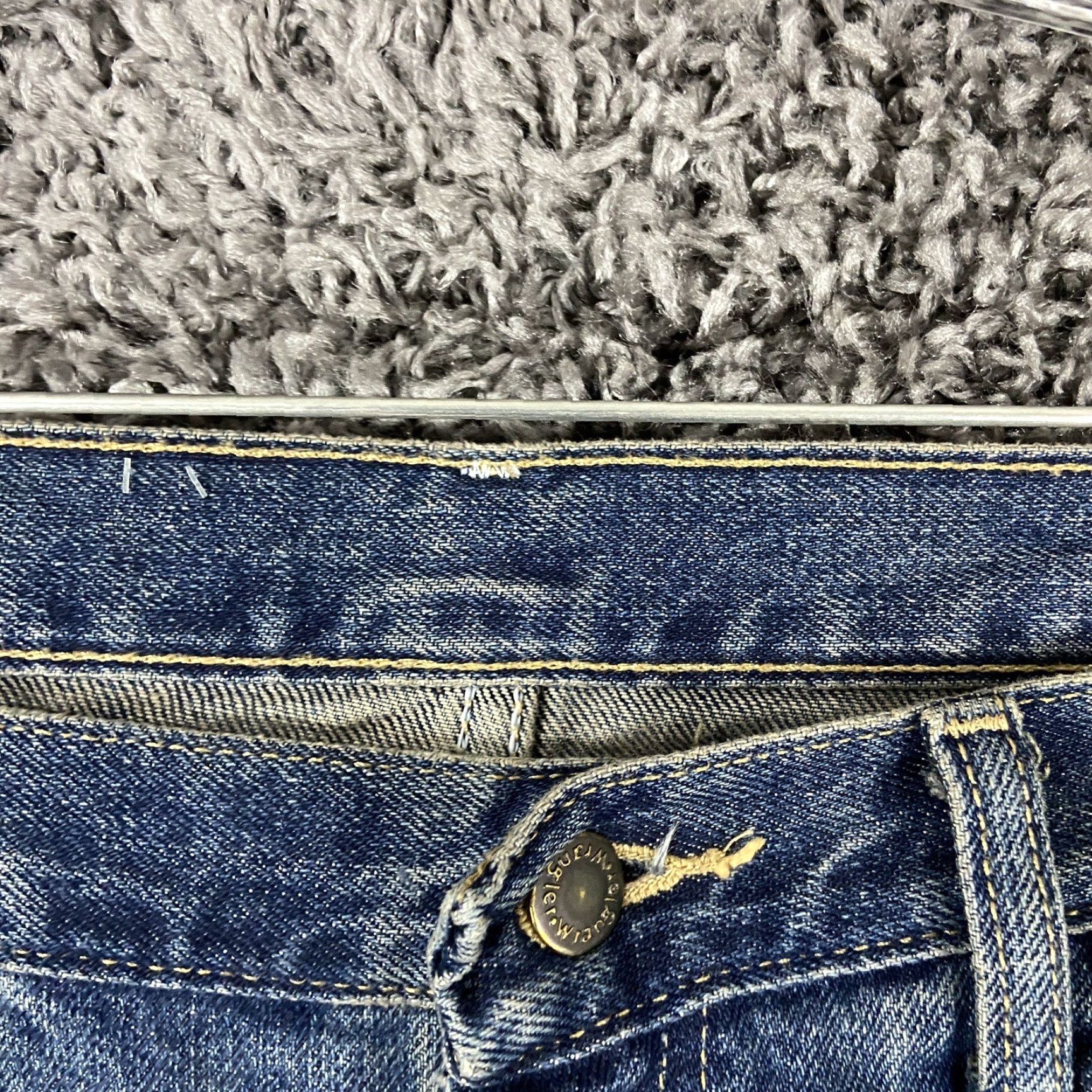 Wrangler WRANGLER RUGGED WEAR Blue Jeans Regular Fit 34 X 32 Straight Men’s Size US 34 / EU 50 - 5 Thumbnail