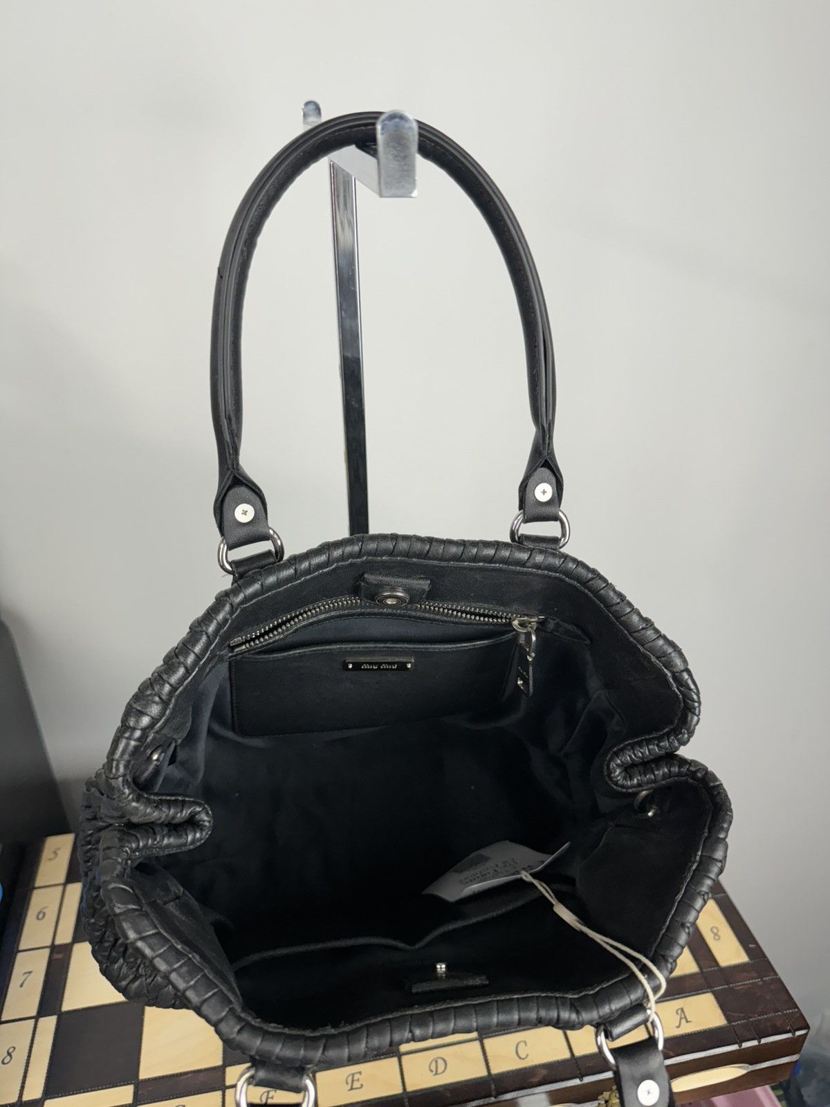 Miu Miu Leather bag Miu Miu Crystal original streetwear luxury item Size ONE SIZE - 3 Thumbnail