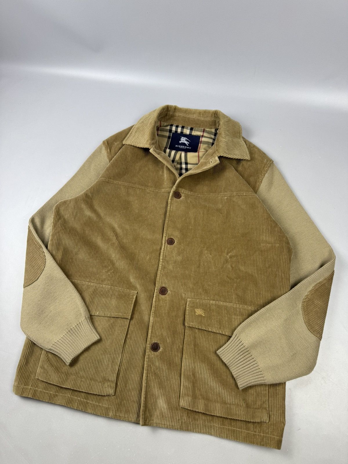 Burberry Burberry jacket curdoroy vintage novachek old money size 2XL Size US XXL / EU 58 / 5 - 4 Thumbnail