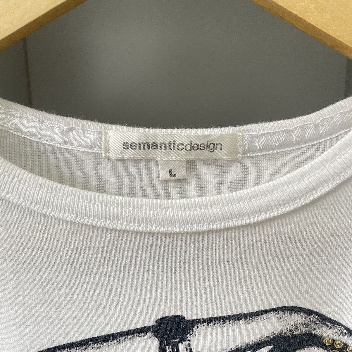 Hysteric Glamour 🇯🇵 SEMANTIC DESIGN SEXY LADIES HYSTERIC GLAMOUR INSPIRED TEES Size XS / US 0-2 / IT 36-38 - 5 Thumbnail