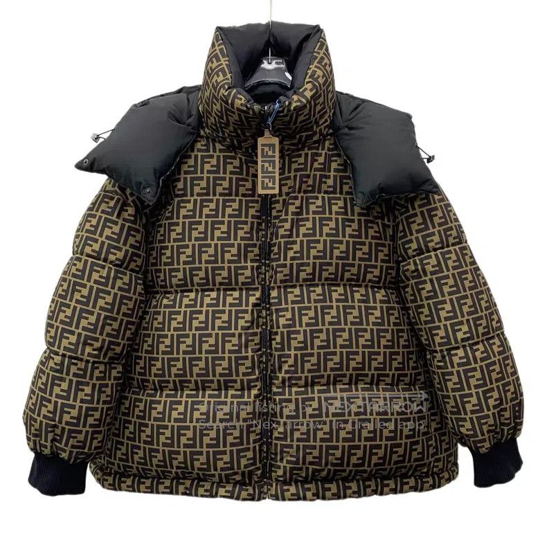 Fendi Fendi Contrast Color Double F Two-Side Wearable Down Jacke Size M / US 6-8 / IT 42-44 - 1 Thumbnail