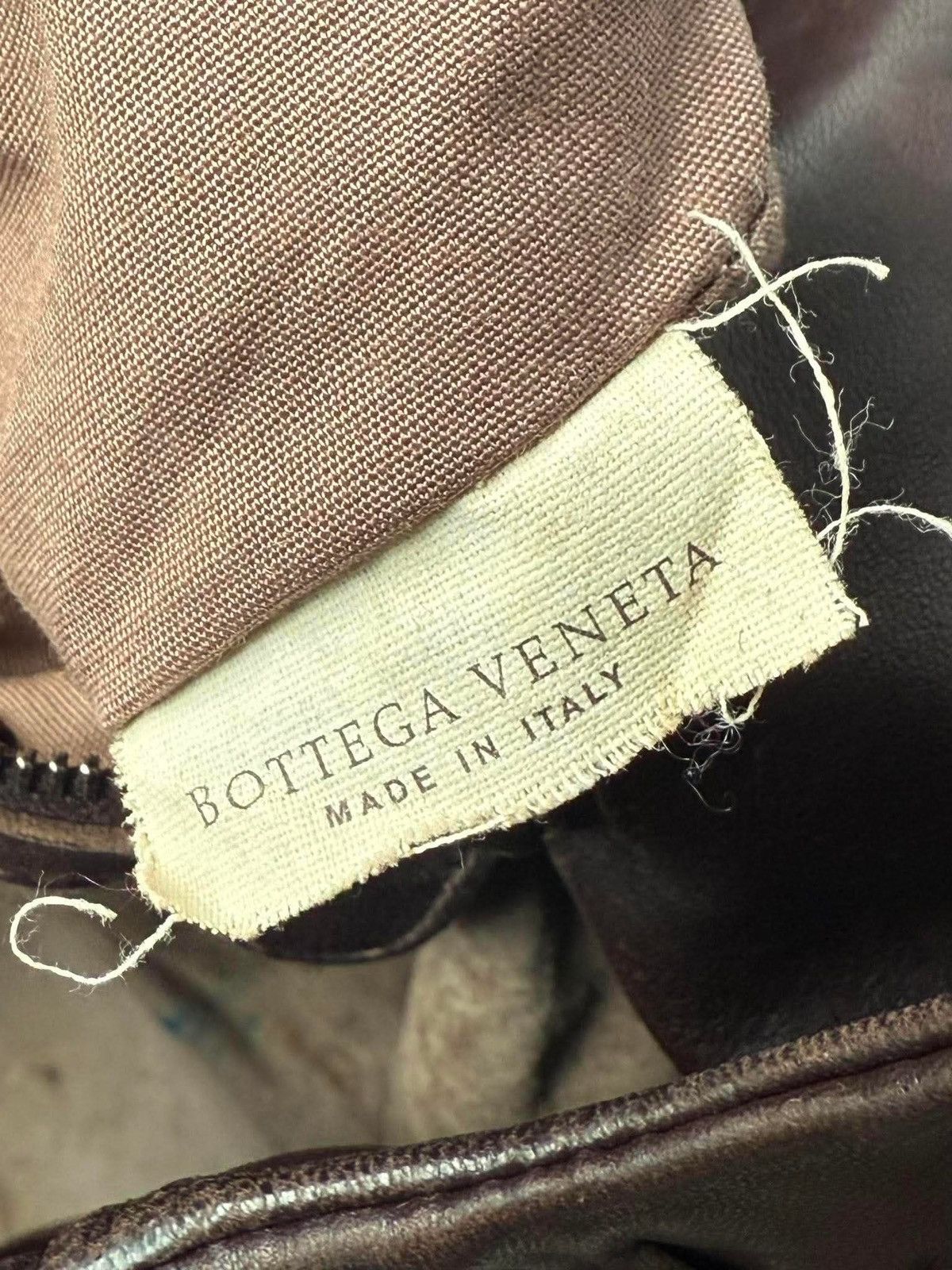 Bottega Veneta Bottega Veneta Ebano Woven Leather Campana Bag Size ONE SIZE - 10 Thumbnail