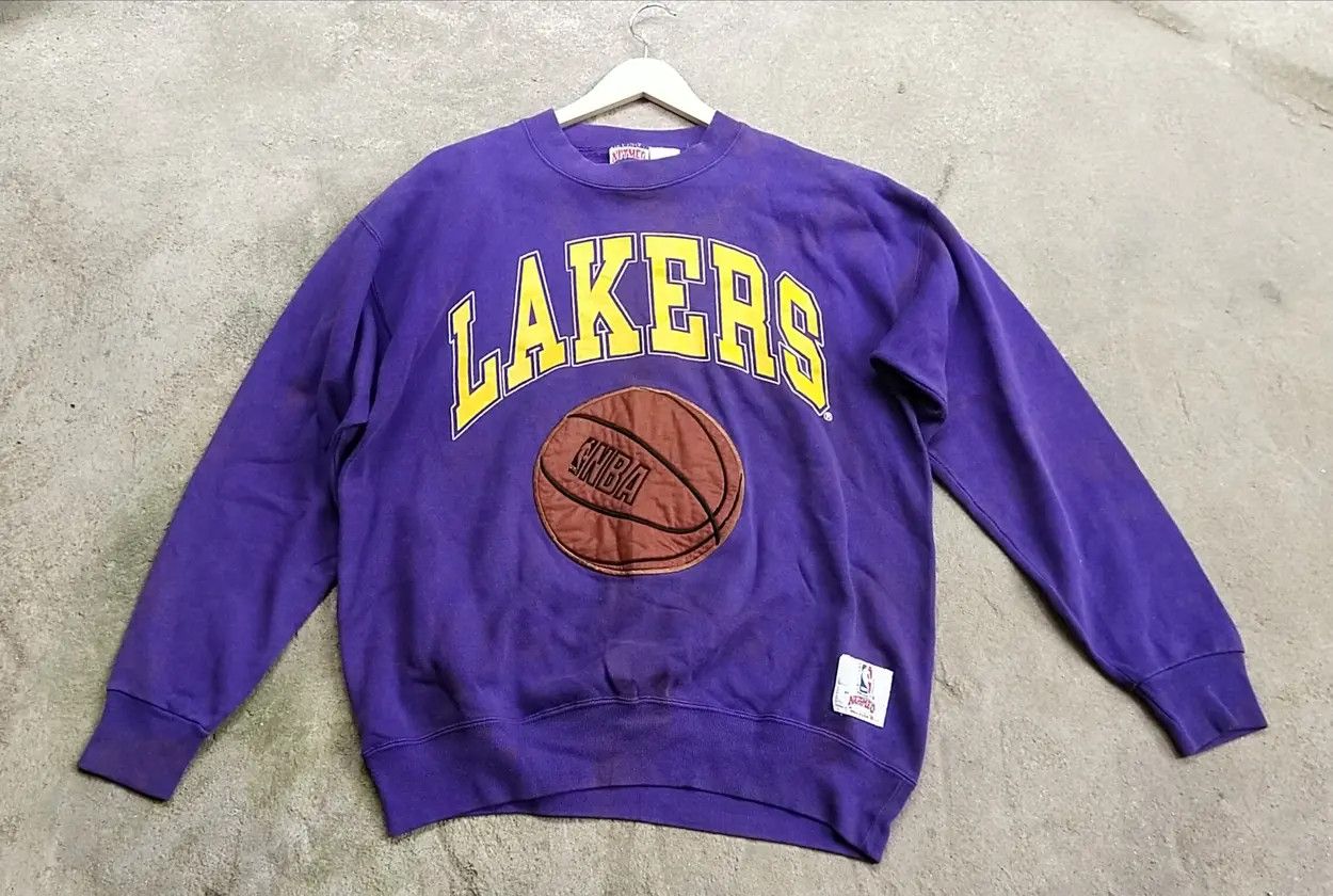 NBA × Nutmeg Final Drop True Vintage Lakers Nba Sweatshirt L Size US L / EU 52-54 / 3 - 9 Thumbnail