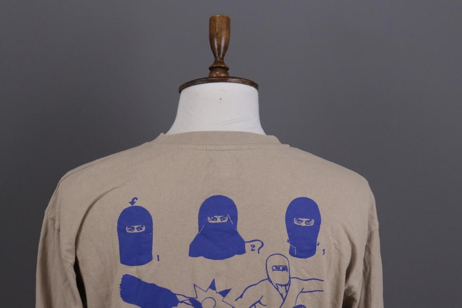 Edwin Edwin Brown Crew Neck Ninja Sweatshirt Sweater Size L Size US L / EU 52-54 / 3 - 10 Thumbnail