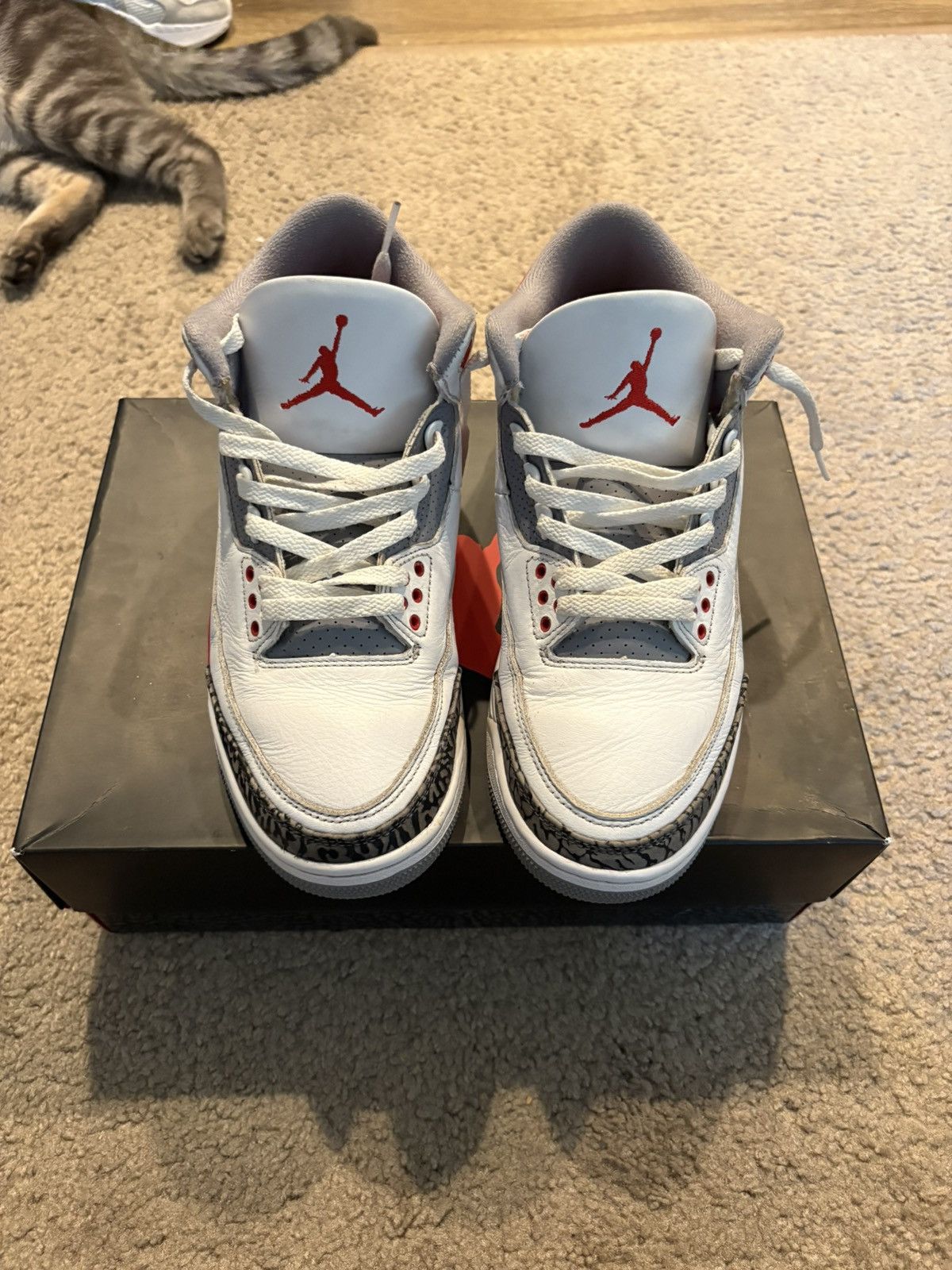 Jordan Brand Jordan 3 fire red size 8.5 Size US 8.5 / EU 41-42 - 1 Thumbnail