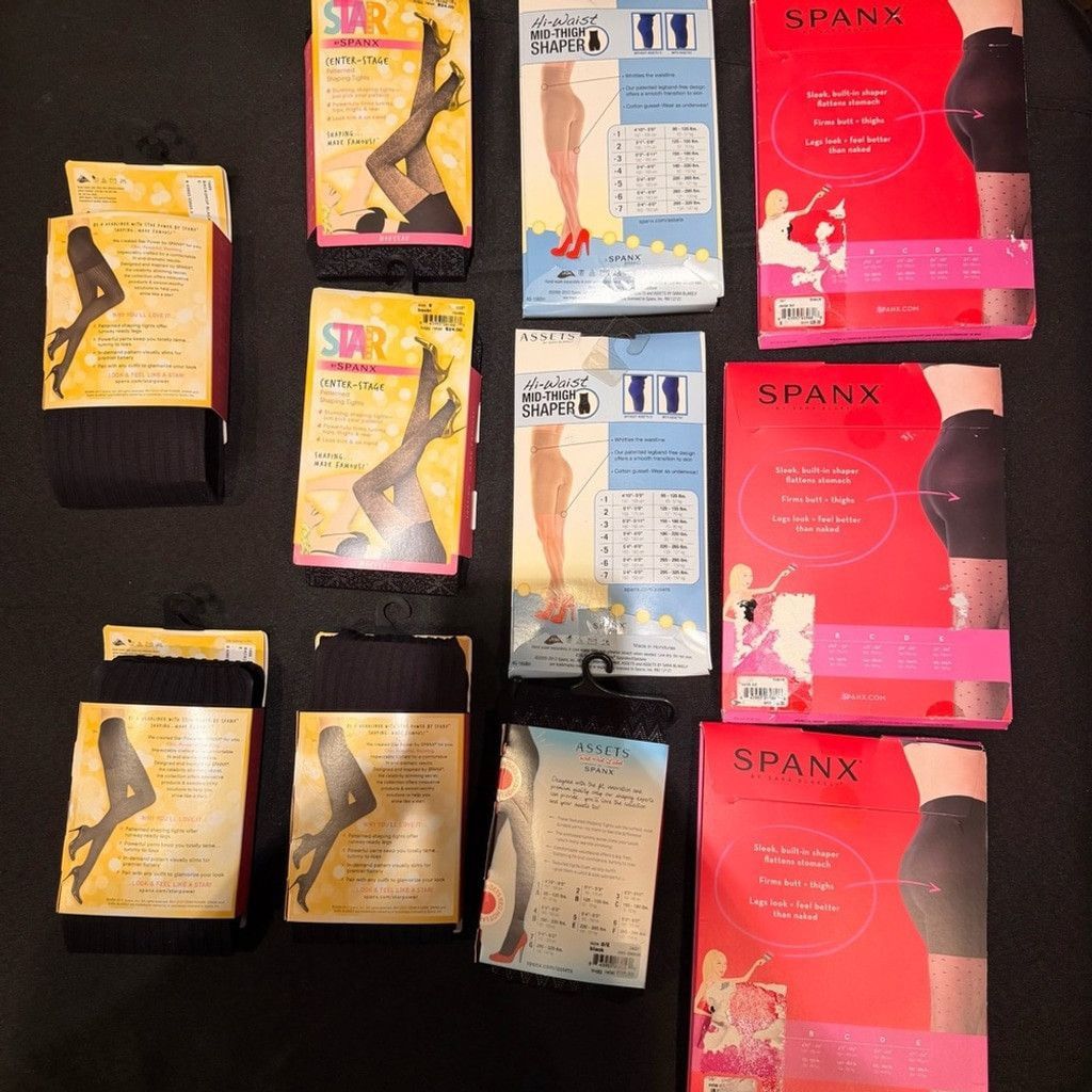 Spanx SPANX Wholesale Bundle |Size 5/E | 11 Pieces Assorted Bundle Size ONE SIZE - 2 Thumbnail