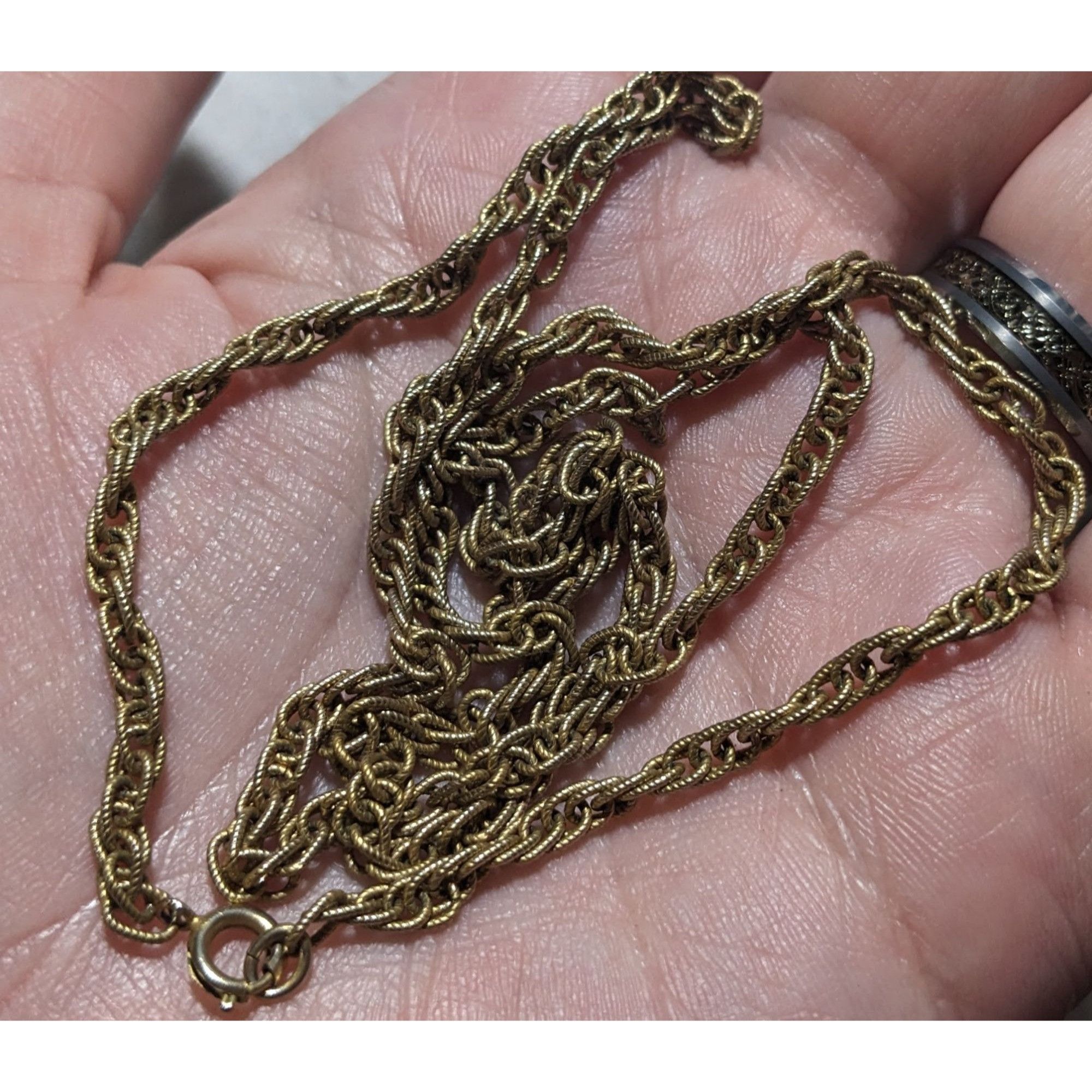 Other Simple Gold Rope Chain Necklace Size ONE SIZE - 6 Thumbnail