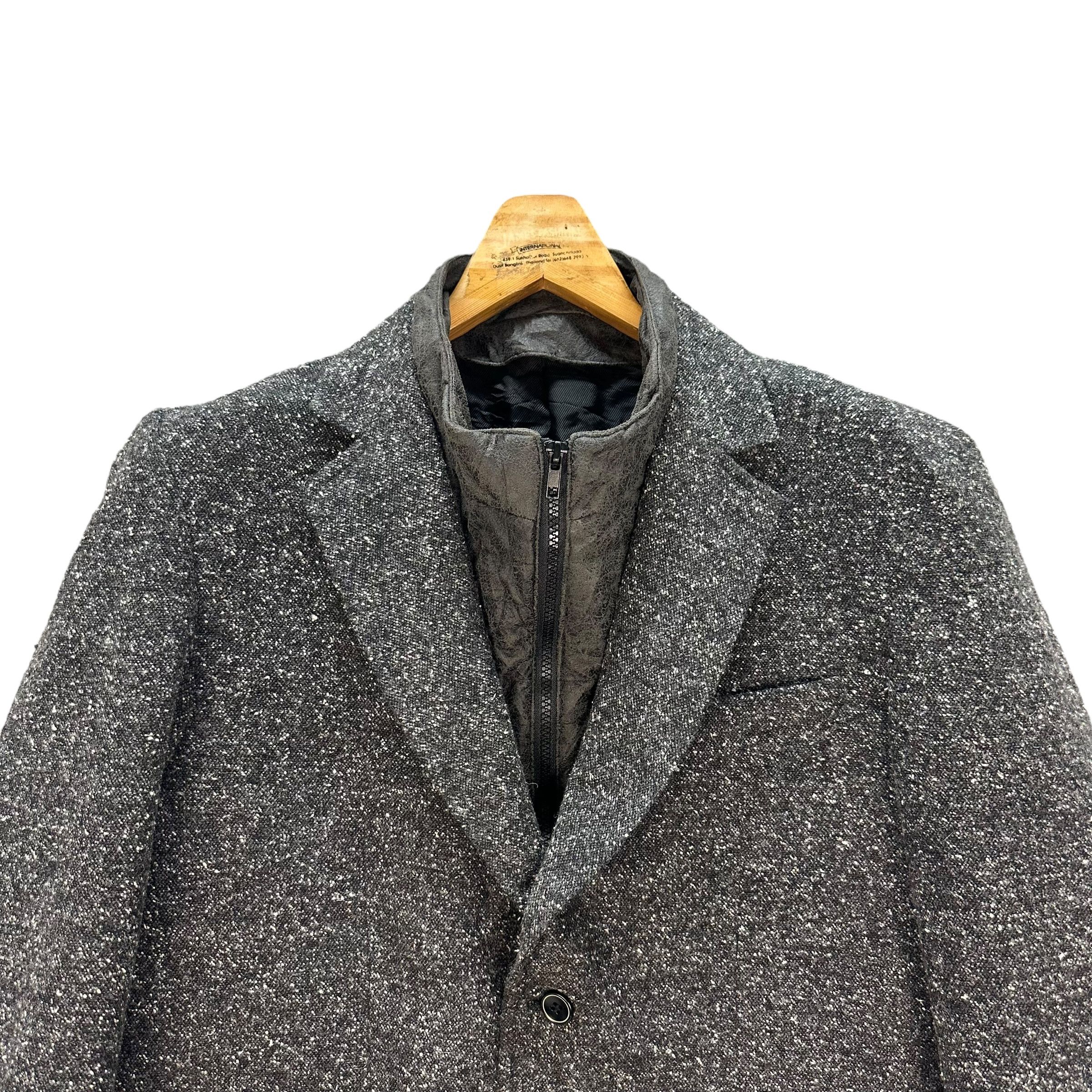 Japanese Brand STEFANEL CASUAL JACKET / BLAZER #8809-028 Size US M / EU 48-50 / 2 - 2 Thumbnail